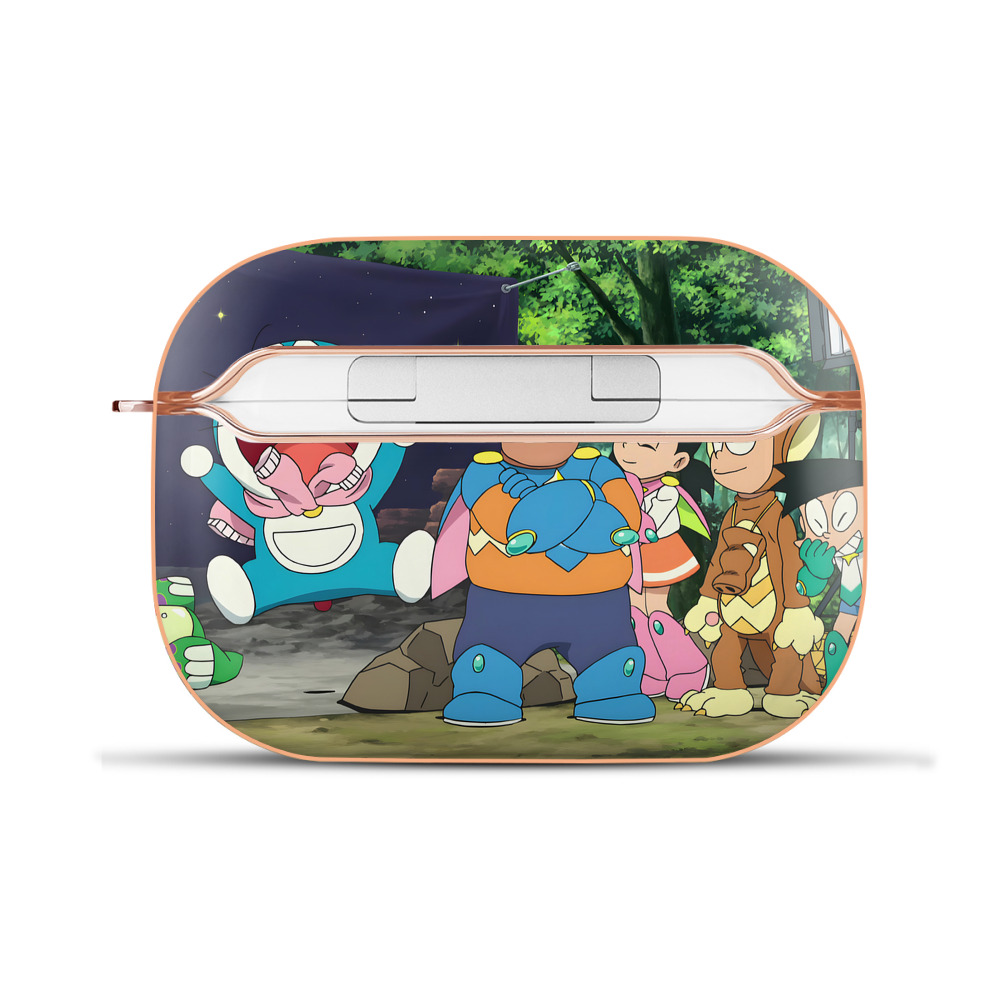 （画像用） ドラえもん Doraemon 【AirPods Pro用】ハードシェル保護ケース｜耐衝撃・防指紋・カラビナ付き商品仕様
