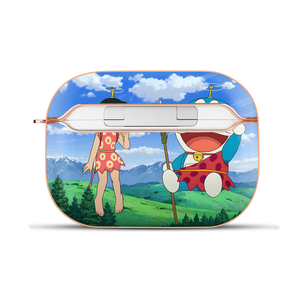 （画像用） ドラえもん Doraemon 【AirPods Pro用】ハードシェル保護ケース｜耐衝撃・防指紋・カラビナ付き商品仕様