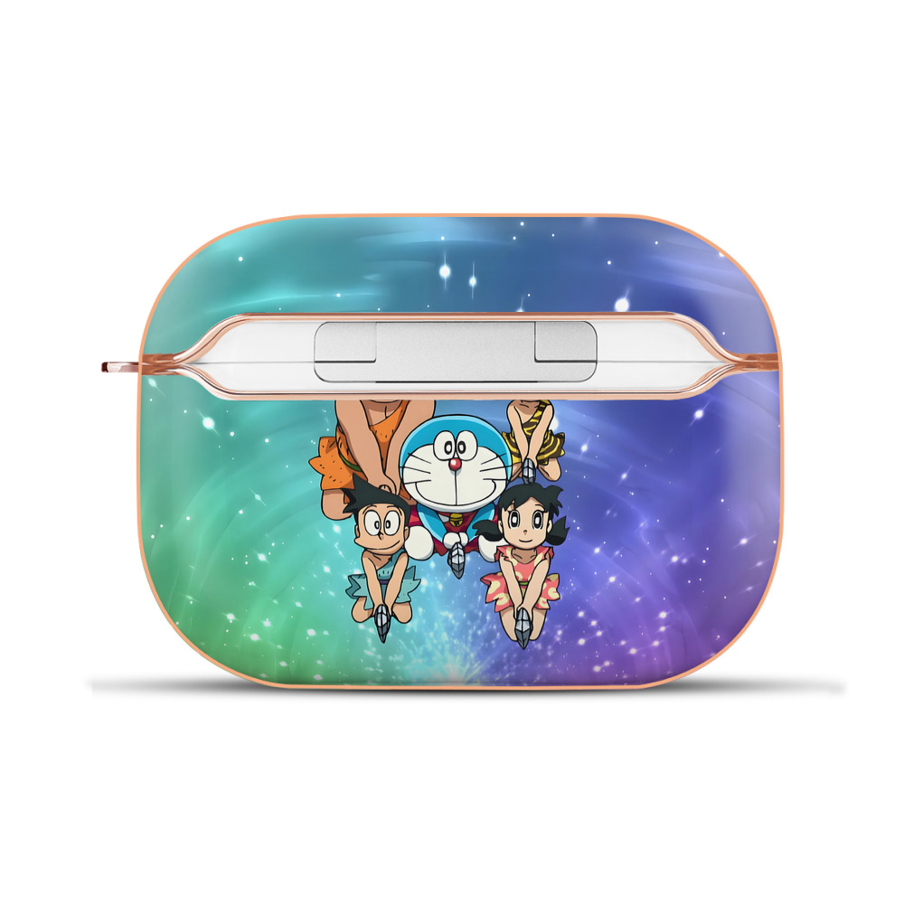 （画像用） ドラえもん Doraemon 【AirPods Pro用】ハードシェル保護ケース｜耐衝撃・防指紋・カラビナ付き商品仕様