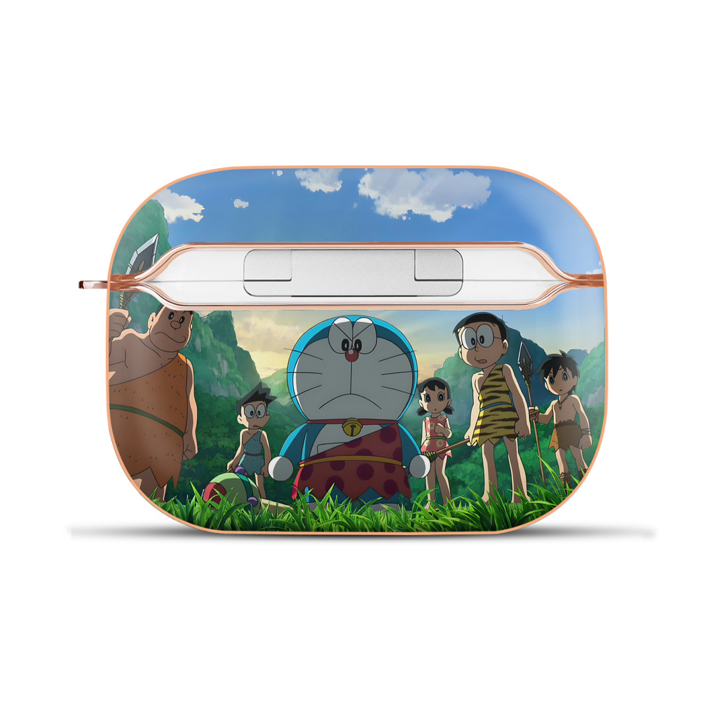 （画像用） ドラえもん Doraemon 【AirPods Pro用】ハードシェル保護ケース｜耐衝撃・防指紋・カラビナ付き商品仕様