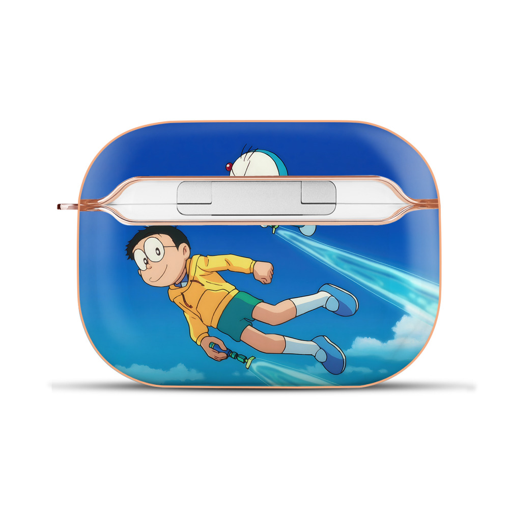 （画像用） ドラえもん Doraemon 【AirPods Pro用】ハードシェル保護ケース｜耐衝撃・防指紋・カラビナ付き商品仕様