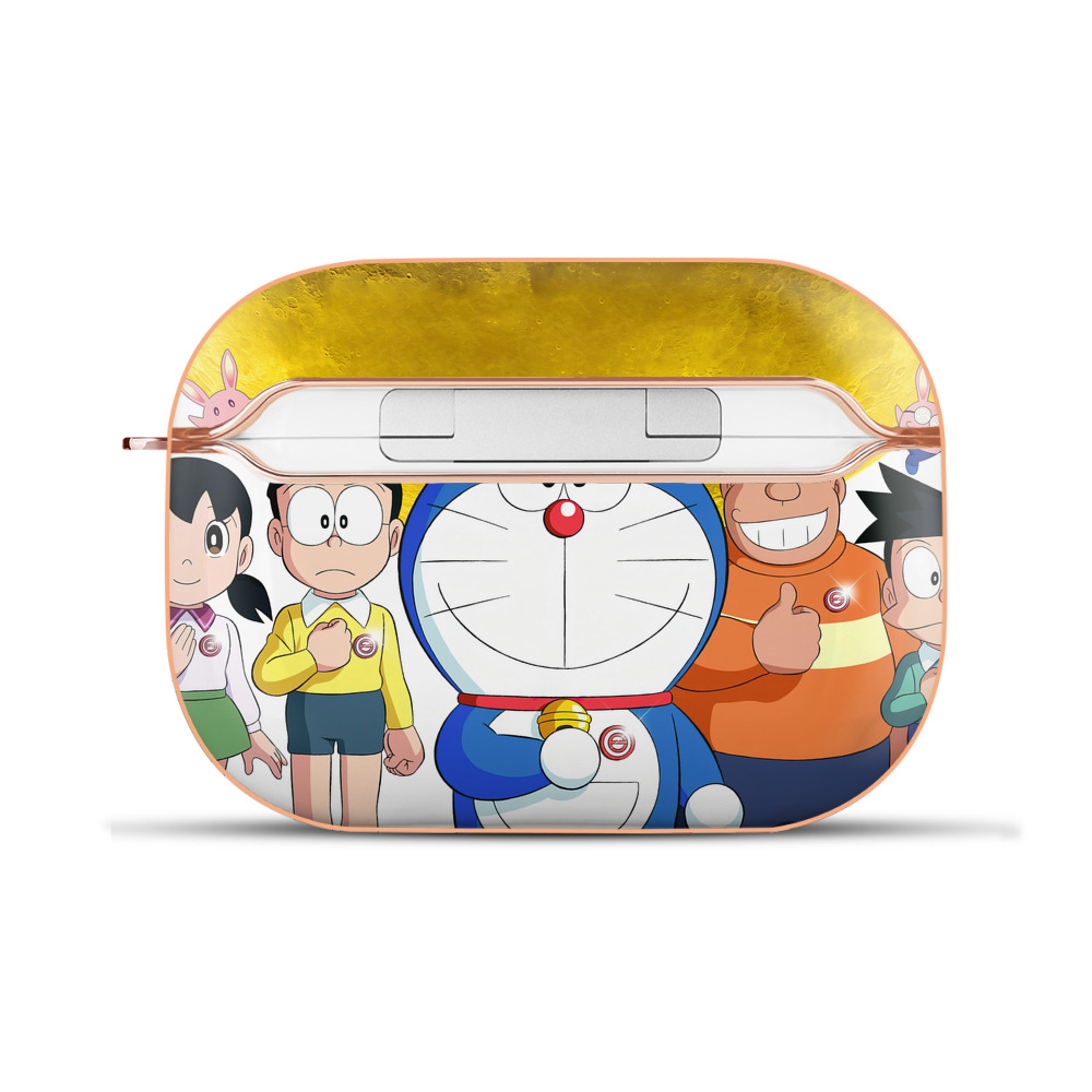（画像用） ドラえもん Doraemon 【AirPods Pro用】ハードシェル保護ケース｜耐衝撃・防指紋・カラビナ付き商品仕様