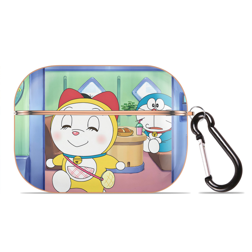 （画像用） ドラえもん Doraemon 【AirPods Pro用】ハードシェル保護ケース｜耐衝撃・防指紋・カラビナ付き商品仕様