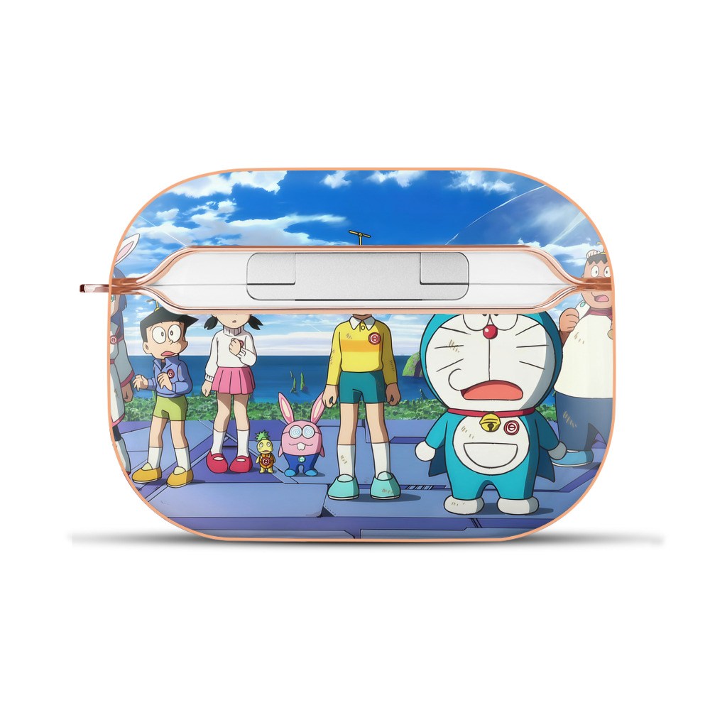 （画像用） ドラえもん Doraemon 【AirPods Pro用】ハードシェル保護ケース｜耐衝撃・防指紋・カラビナ付き商品仕様