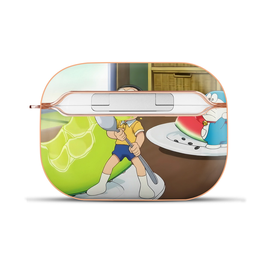 （画像用） ドラえもん Doraemon 【AirPods Pro用】ハードシェル保護ケース｜耐衝撃・防指紋・カラビナ付き商品仕様