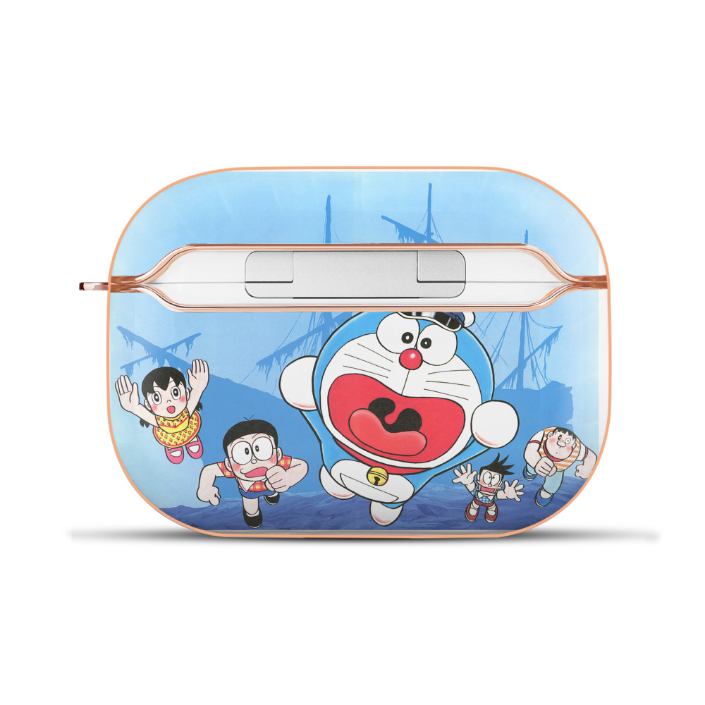 （画像用） ドラえもん Doraemon 【AirPods Pro用】ハードシェル保護ケース｜耐衝撃・防指紋・カラビナ付き商品仕様