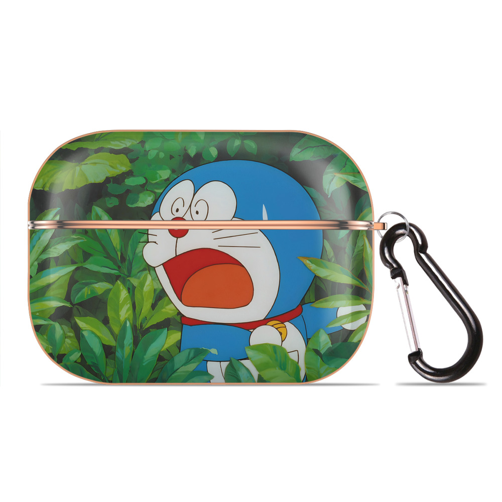 （画像用） ドラえもん Doraemon 【AirPods Pro用】ハードシェル保護ケース｜耐衝撃・防指紋・カラビナ付き商品仕様