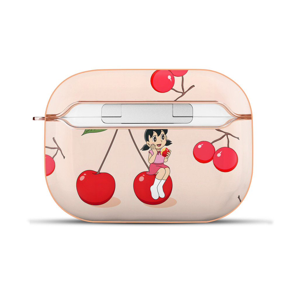 （画像用） ドラえもん Doraemon 【AirPods Pro用】ハードシェル保護ケース｜耐衝撃・防指紋・カラビナ付き商品仕様
