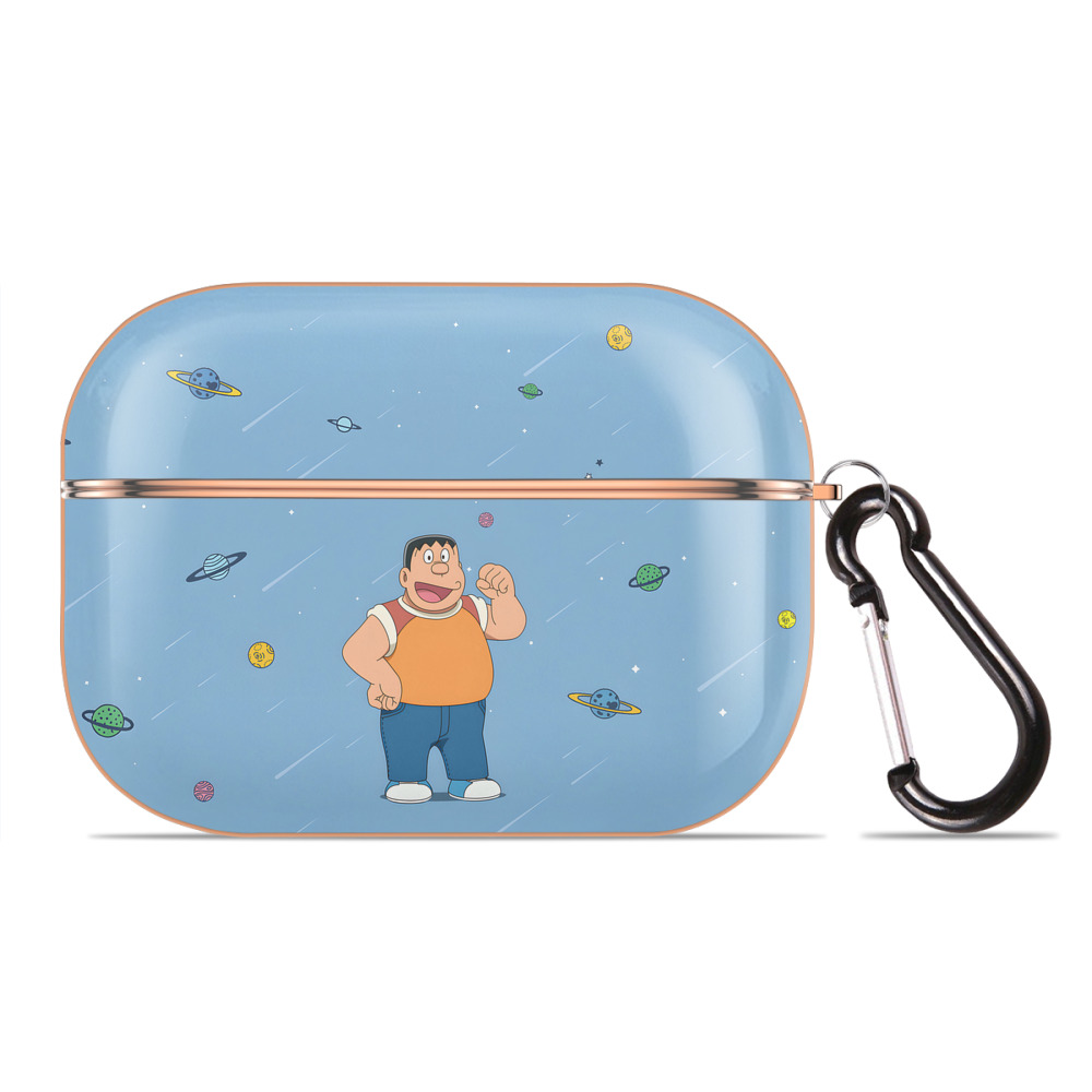 （画像用） ドラえもん Doraemon 【AirPods Pro用】ハードシェル保護ケース｜耐衝撃・防指紋・カラビナ付き商品仕様