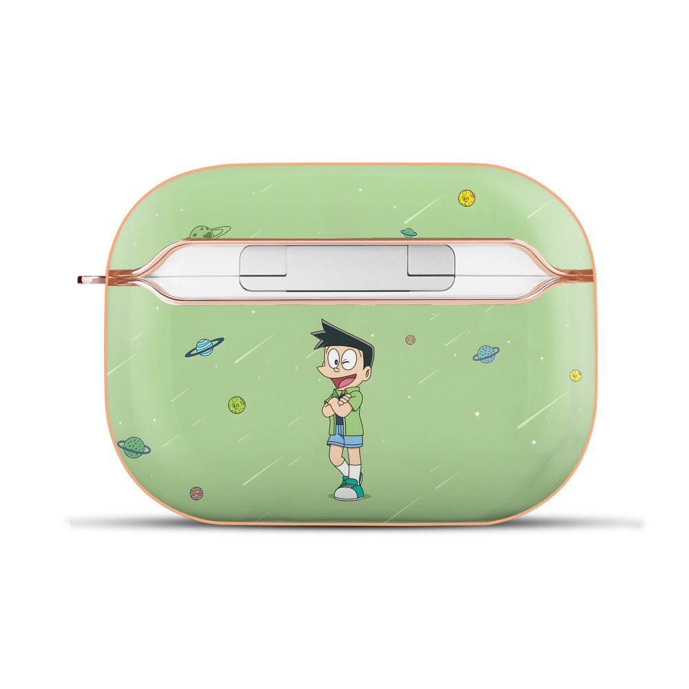 （画像用） ドラえもん Doraemon 【AirPods Pro用】ハードシェル保護ケース｜耐衝撃・防指紋・カラビナ付き商品仕様