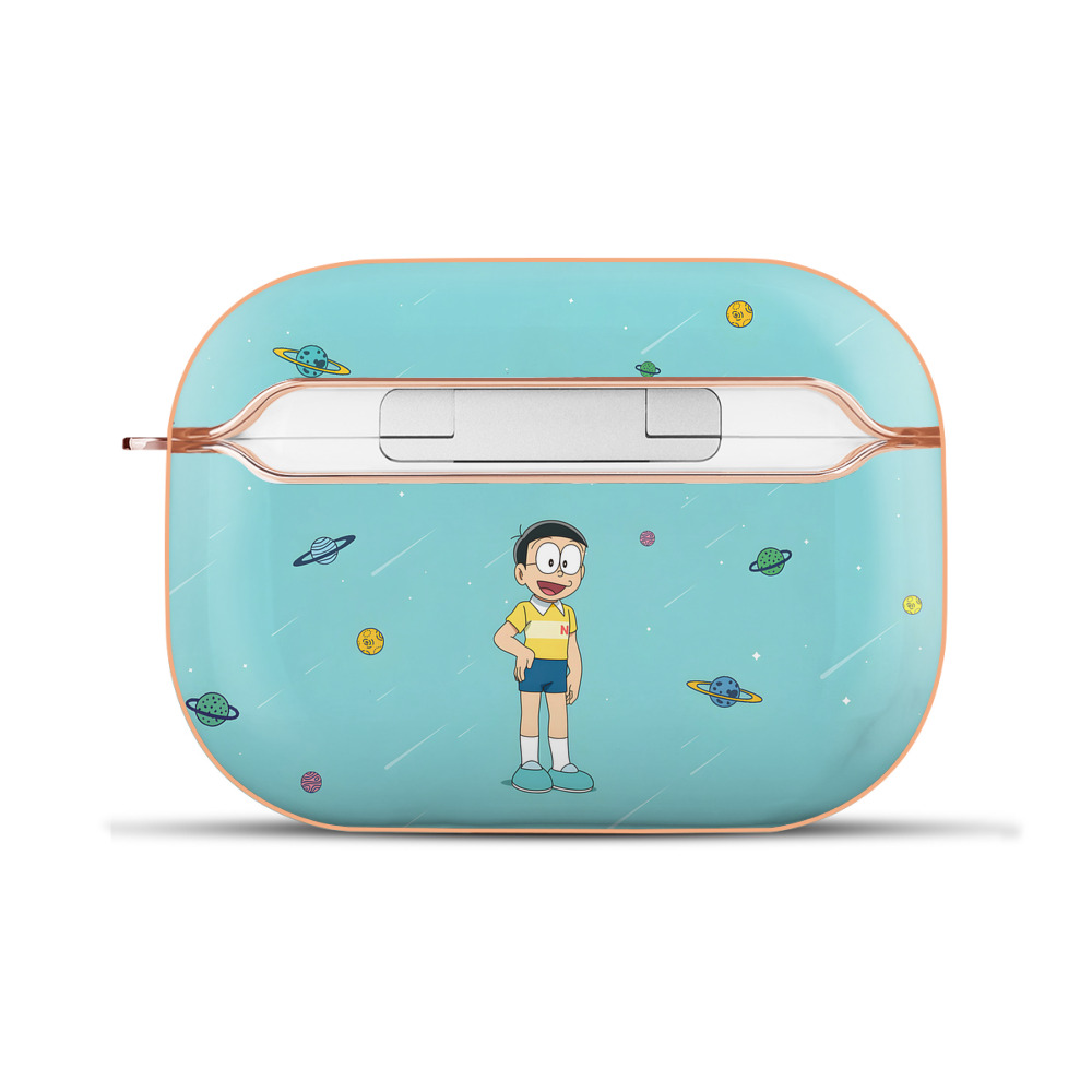 （画像用） ドラえもん Doraemon 【AirPods Pro用】ハードシェル保護ケース｜耐衝撃・防指紋・カラビナ付き商品仕様