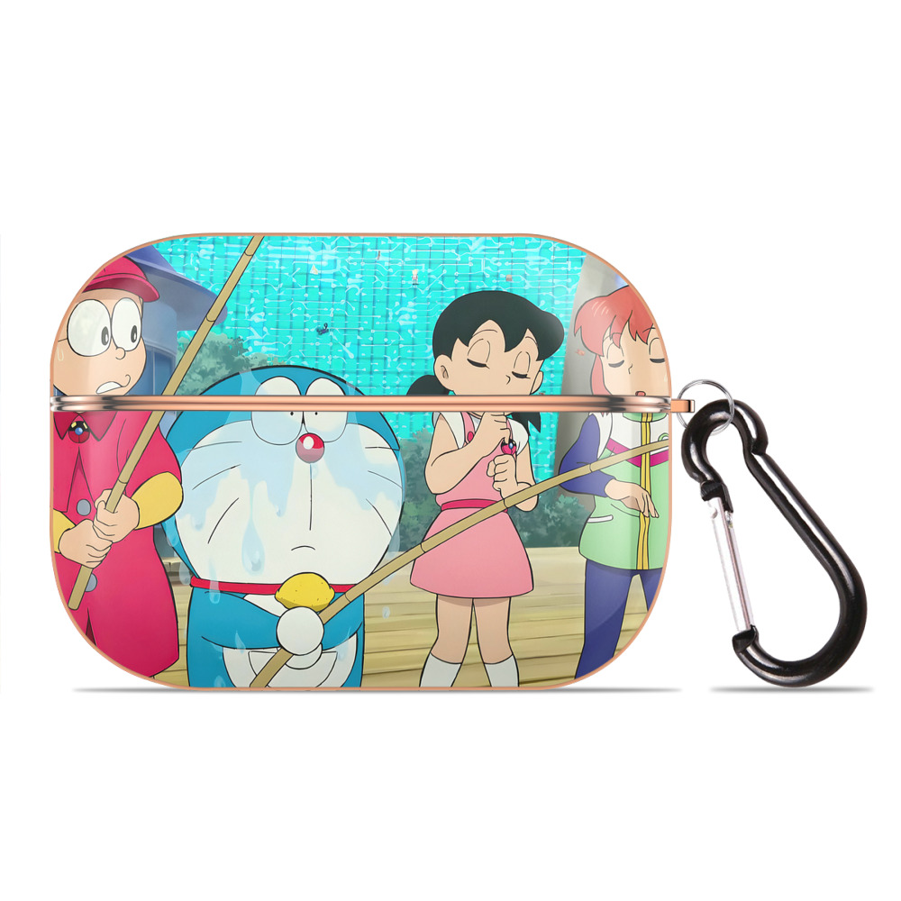 （画像用） ドラえもん Doraemon 【AirPods Pro用】ハードシェル保護ケース｜耐衝撃・防指紋・カラビナ付き商品仕様