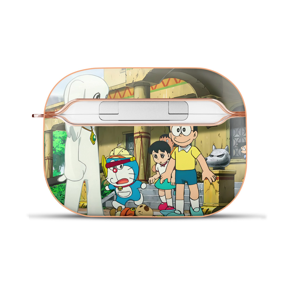 （画像用） ドラえもん Doraemon 【AirPods Pro用】ハードシェル保護ケース｜耐衝撃・防指紋・カラビナ付き商品仕様