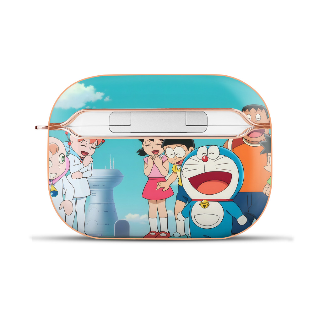 （画像用） ドラえもん Doraemon 【AirPods Pro用】ハードシェル保護ケース｜耐衝撃・防指紋・カラビナ付き商品仕様