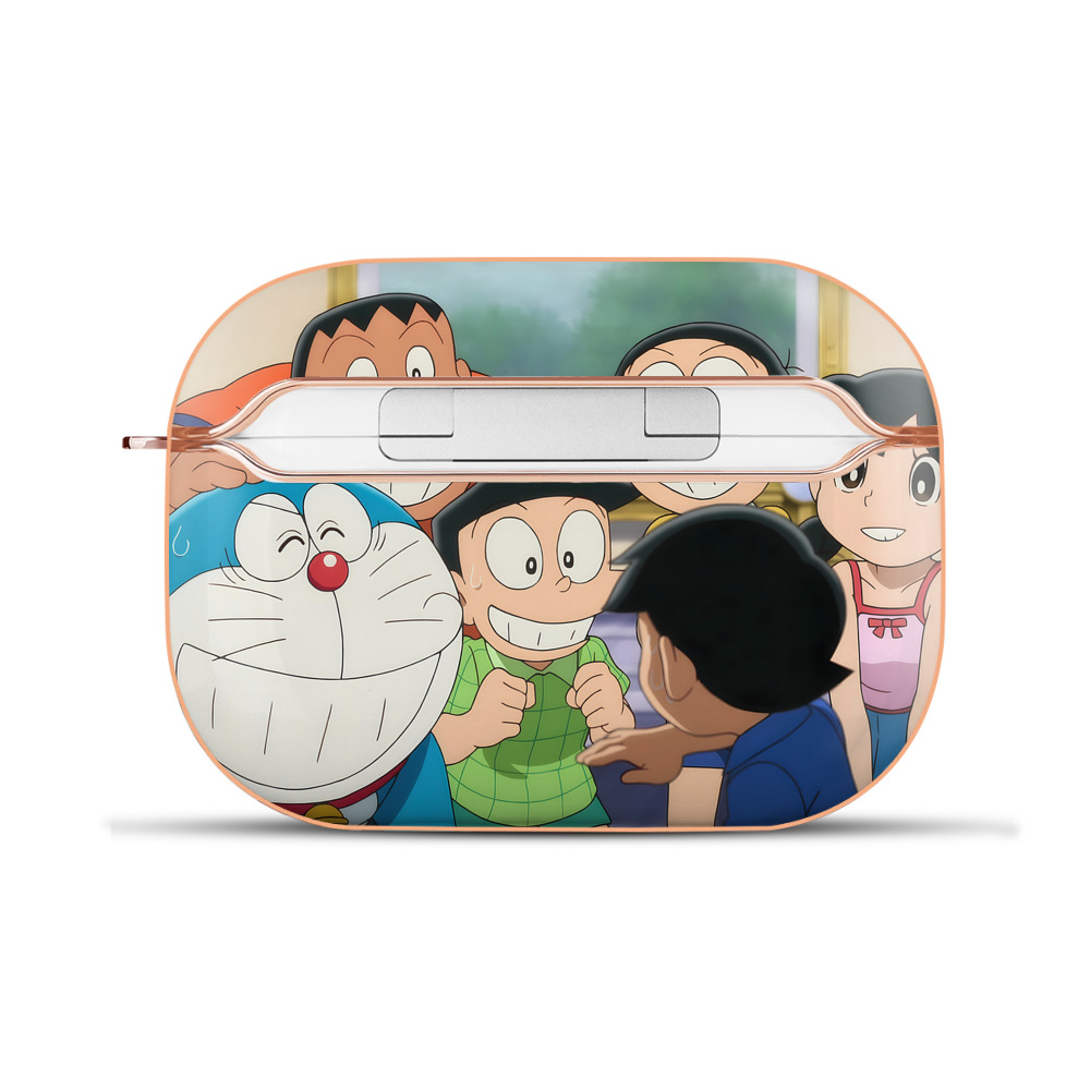 （画像用） ドラえもん Doraemon 【AirPods Pro用】ハードシェル保護ケース｜耐衝撃・防指紋・カラビナ付き商品仕様