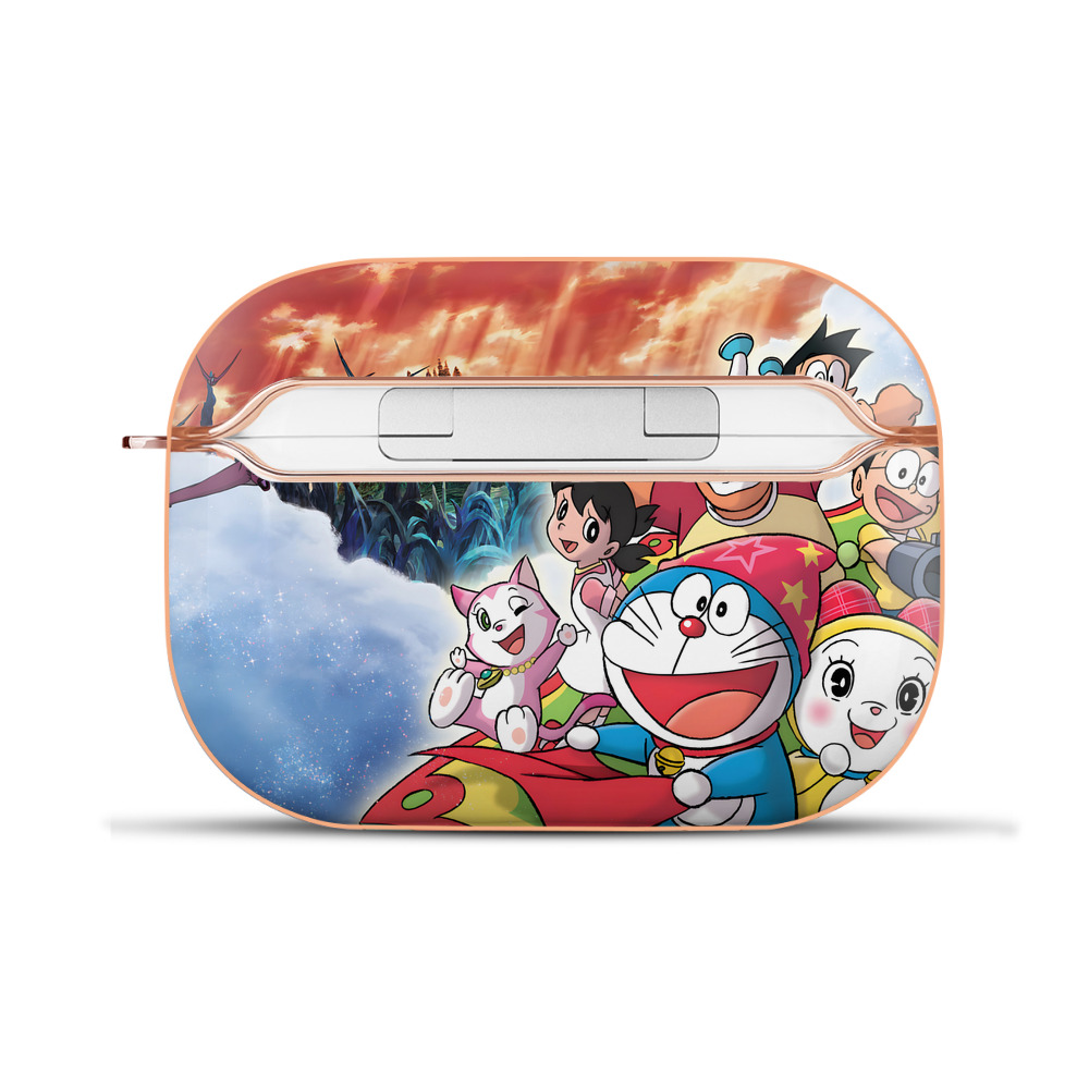 （画像用） ドラえもん Doraemon 【AirPods Pro用】ハードシェル保護ケース｜耐衝撃・防指紋・カラビナ付き商品仕様