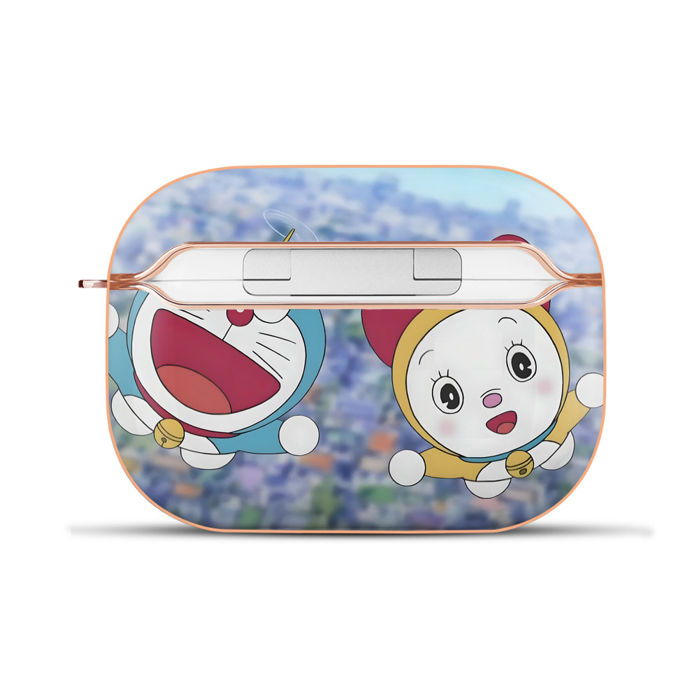 （画像用） ドラえもん Doraemon 【AirPods Pro用】ハードシェル保護ケース｜耐衝撃・防指紋・カラビナ付き商品仕様