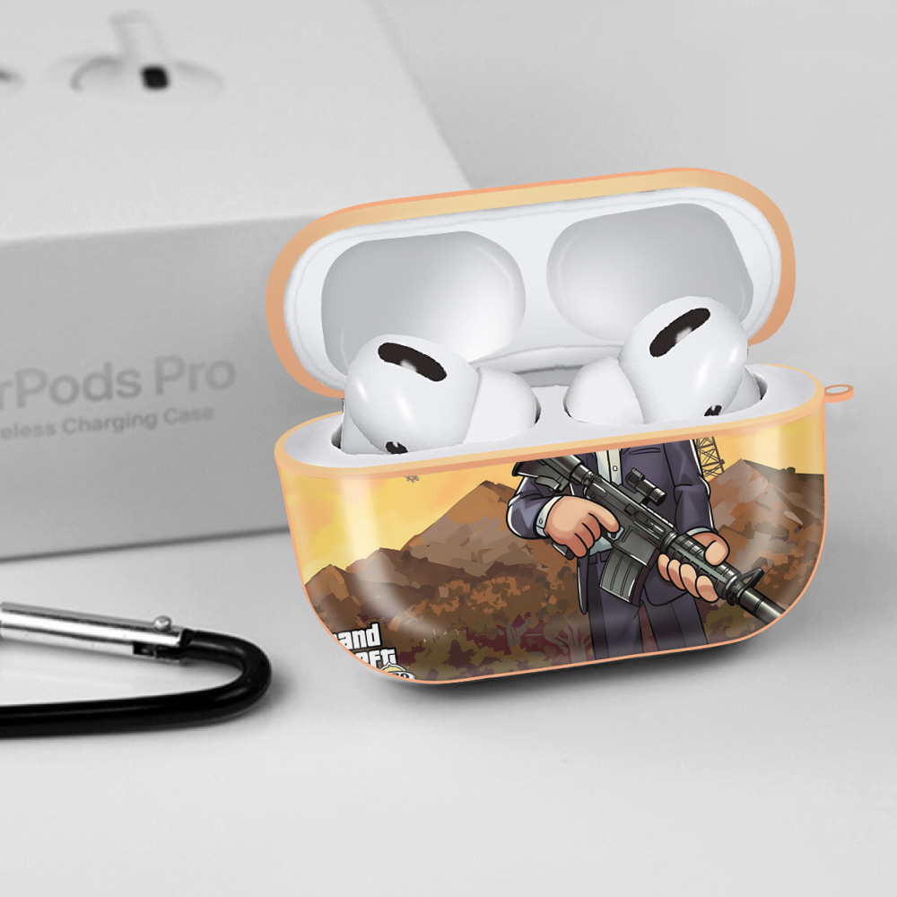 ドラえもん Doraemon 【AirPods Pro用】ハードシェル保護ケース｜耐衝撃・防指紋・カラビナ付き商品仕様