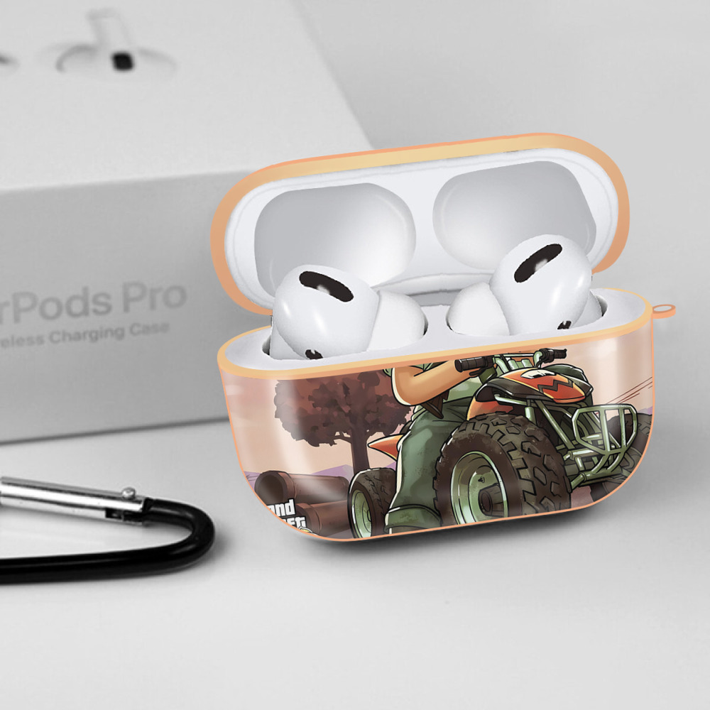ドラえもん Doraemon 【AirPods Pro用】ハードシェル保護ケース｜耐衝撃・防指紋・カラビナ付き商品仕様
