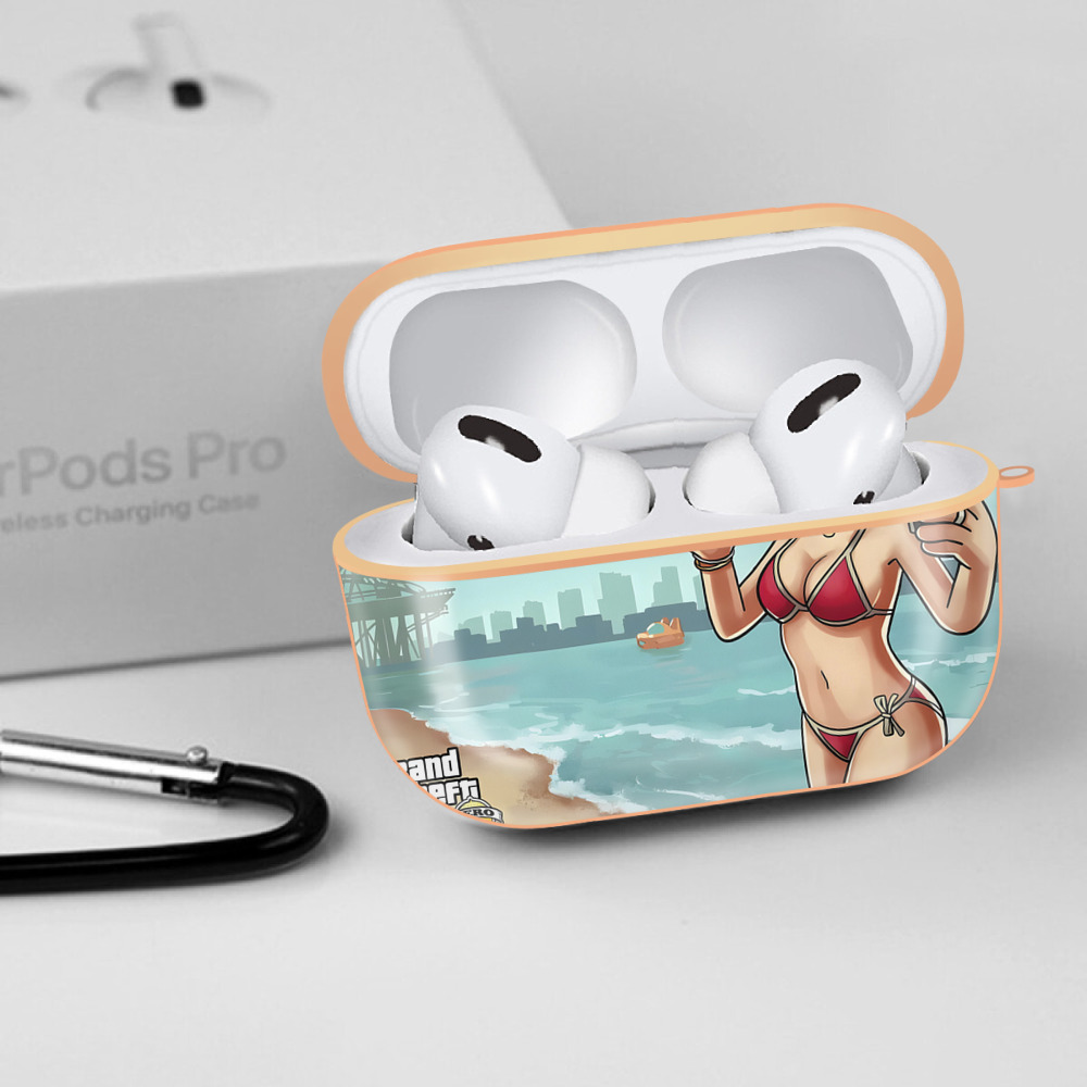 ドラえもん Doraemon 【AirPods Pro用】ハードシェル保護ケース｜耐衝撃・防指紋・カラビナ付き商品仕様