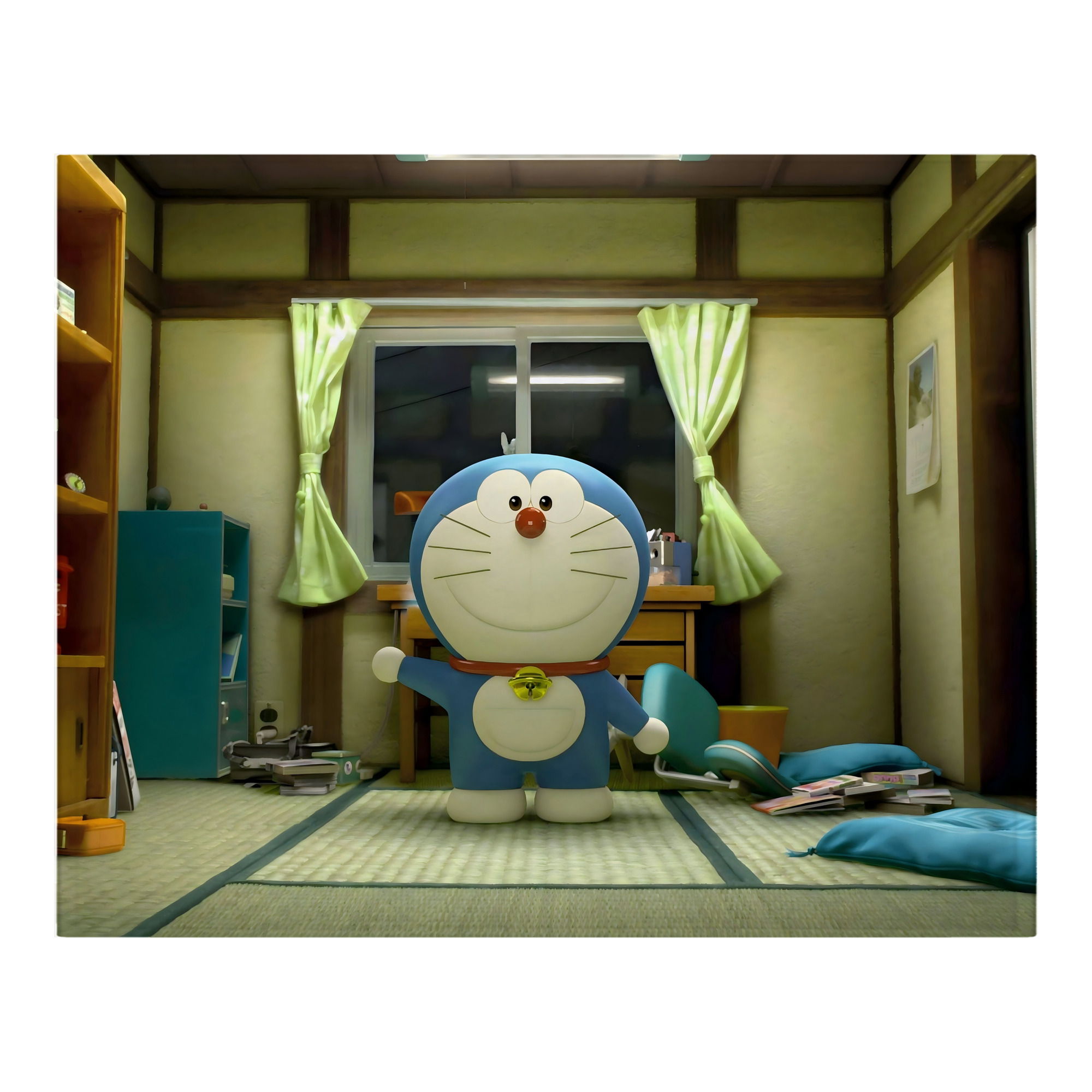 （画像用） ドラえもん Doraemon フランネルブランケット・多サイズ対応（横型）