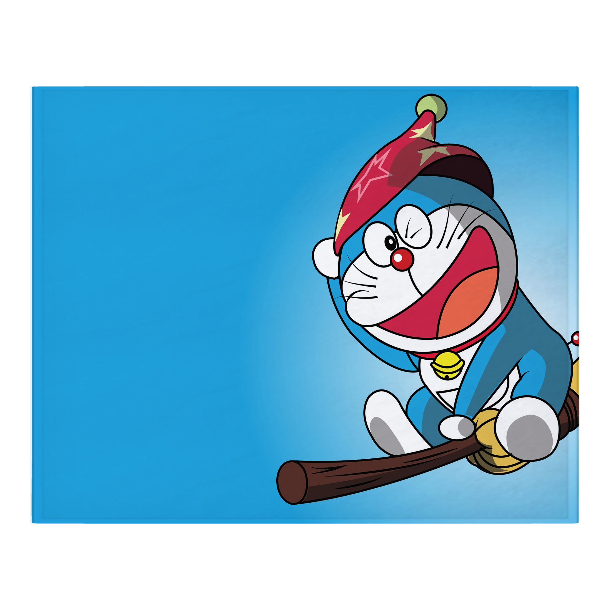 （画像用） ドラえもん Doraemon フランネルブランケット・多サイズ対応（横型）