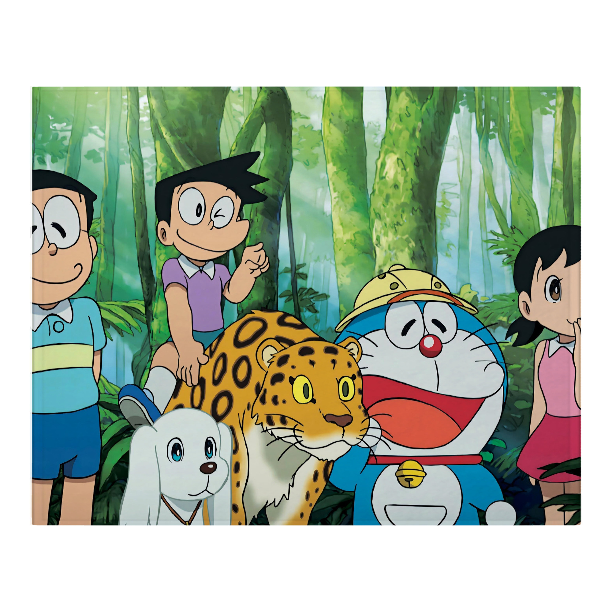 （画像用） ドラえもん Doraemon フランネルブランケット・多サイズ対応（横型）