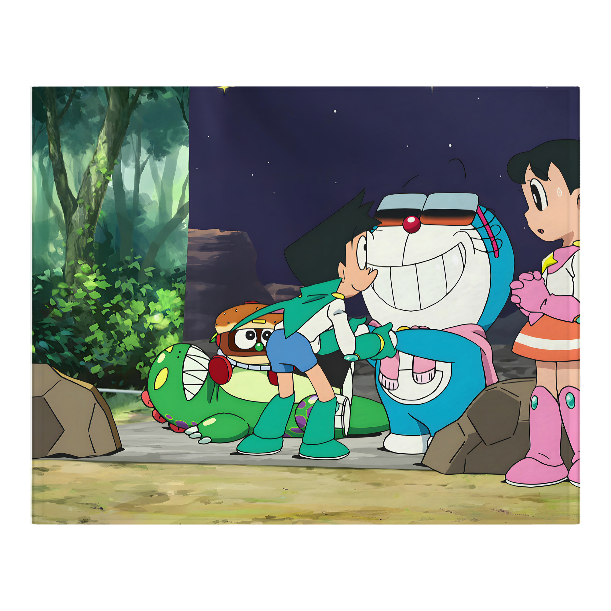 （画像用） ドラえもん Doraemon フランネルブランケット・多サイズ対応（横型）
