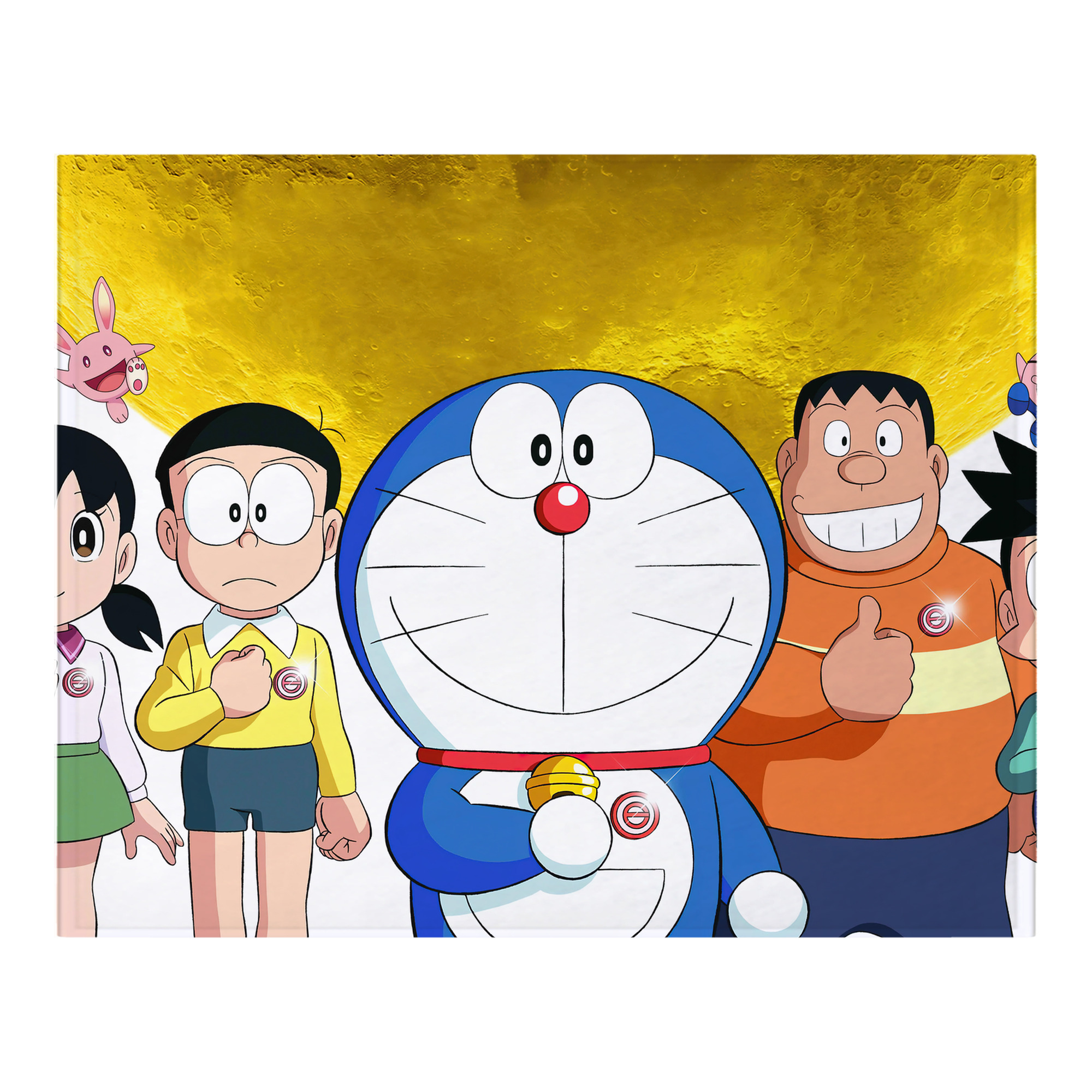（画像用） ドラえもん Doraemon フランネルブランケット・多サイズ対応（横型）