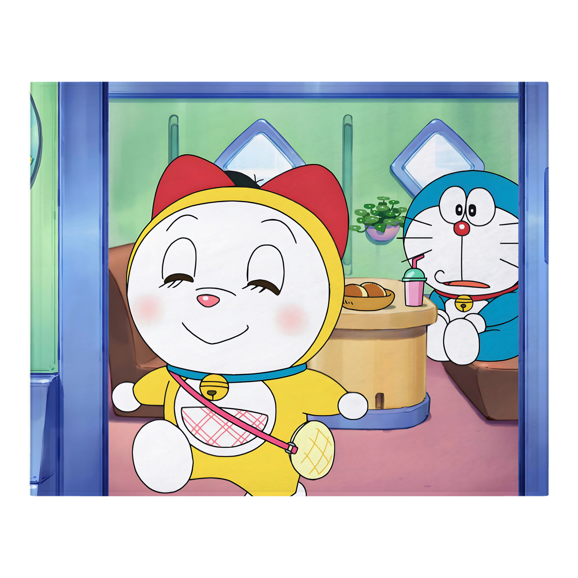 （画像用） ドラえもん Doraemon フランネルブランケット・多サイズ対応（横型）