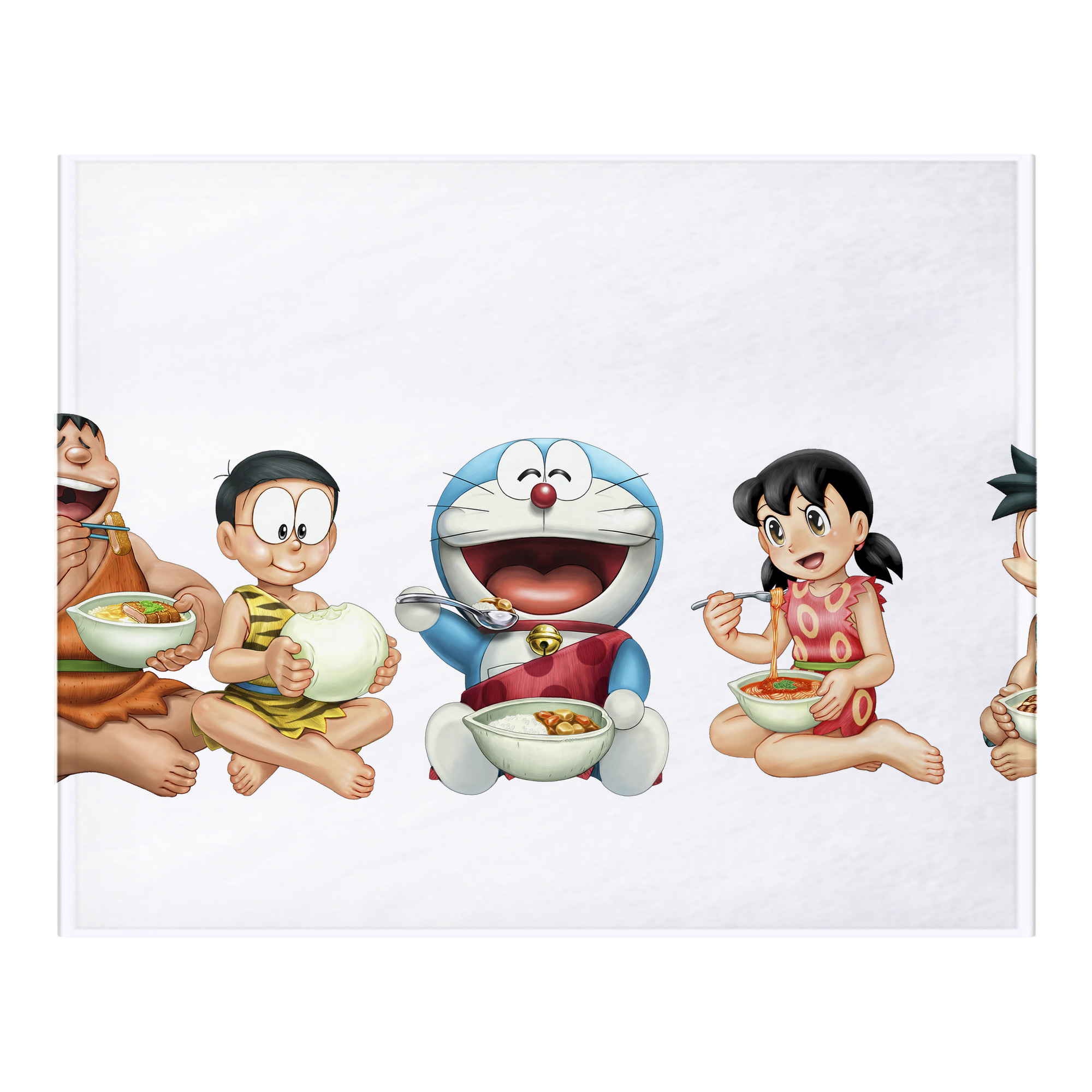 （画像用） ドラえもん Doraemon フランネルブランケット・多サイズ対応（横型）