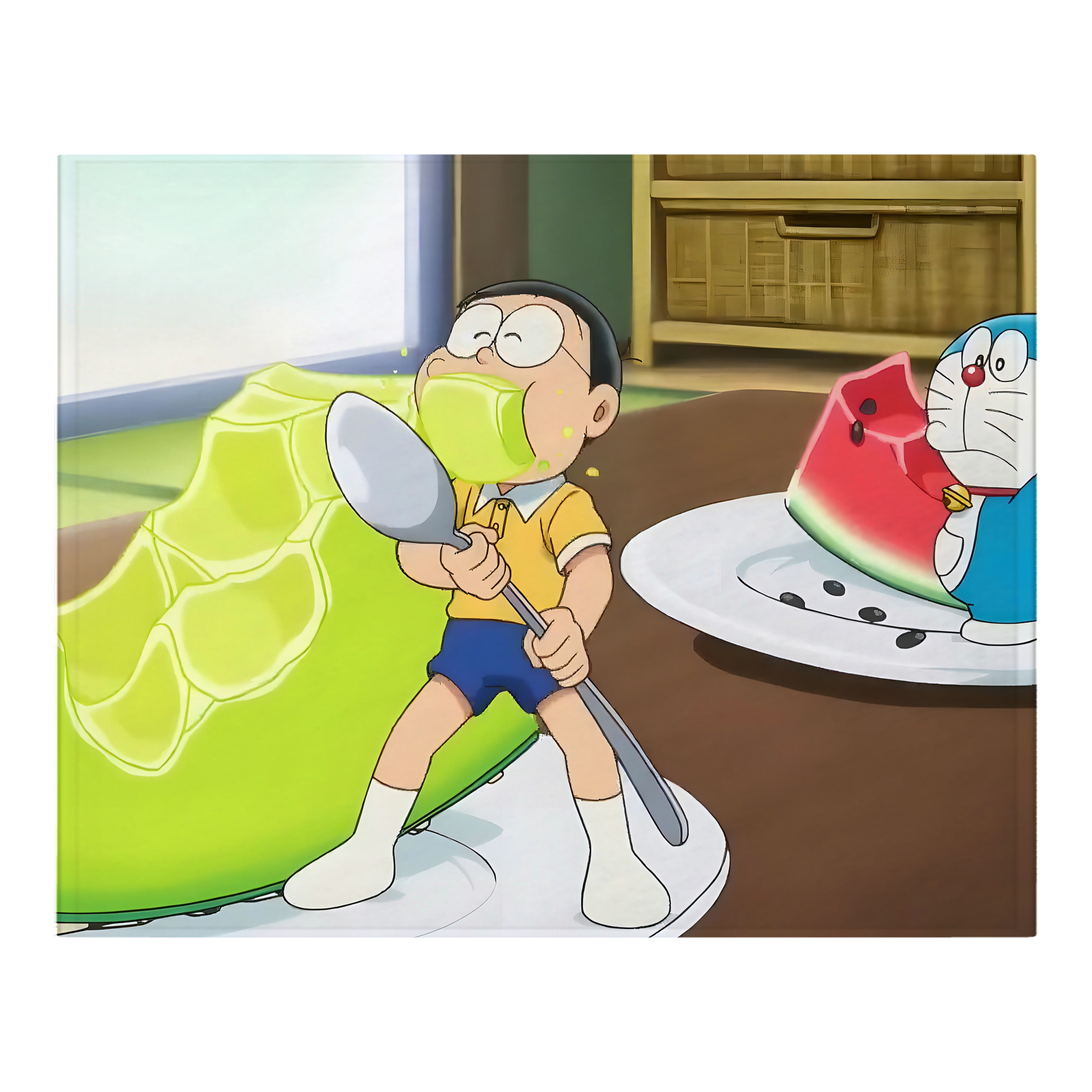（画像用） ドラえもん Doraemon フランネルブランケット・多サイズ対応（横型）