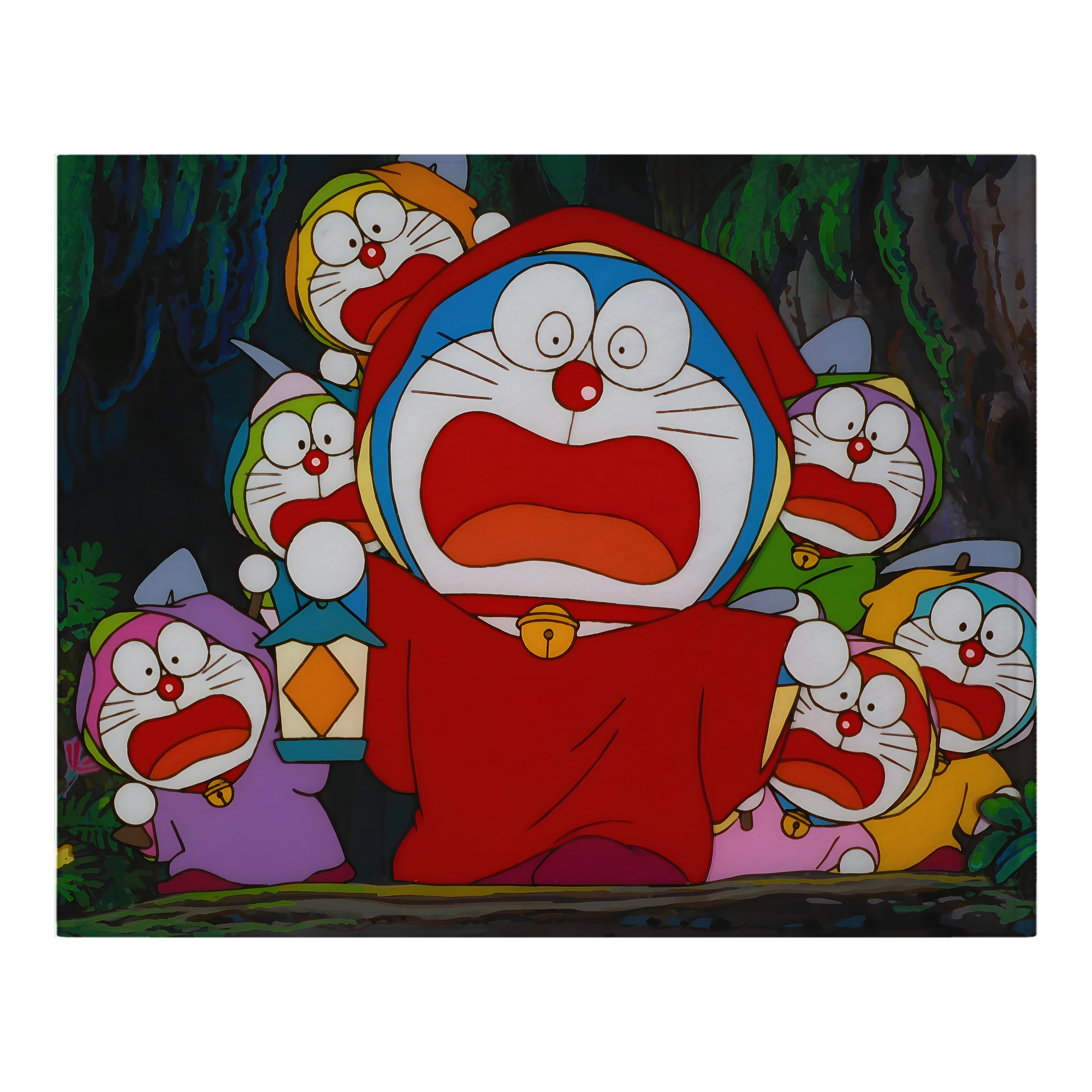 （画像用） ドラえもん Doraemon フランネルブランケット・多サイズ対応（横型）