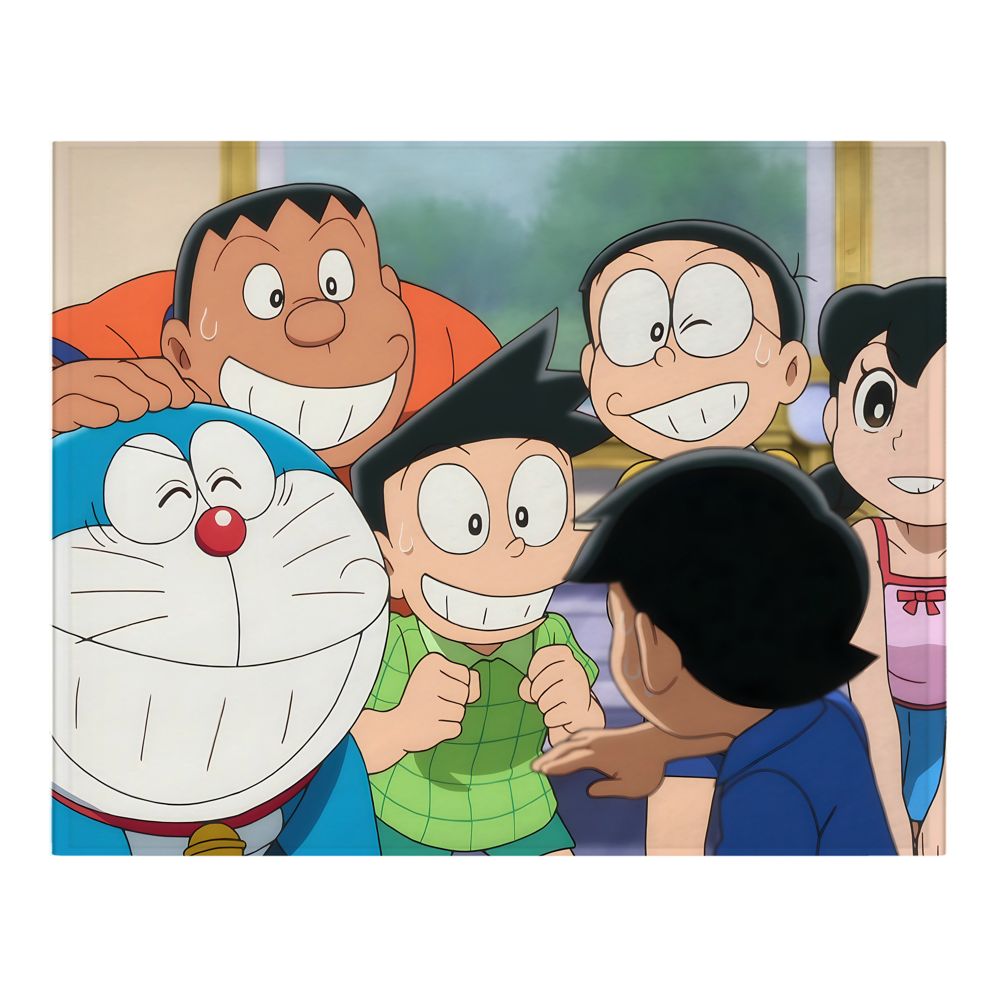 （画像用） ドラえもん Doraemon フランネルブランケット・多サイズ対応（横型）