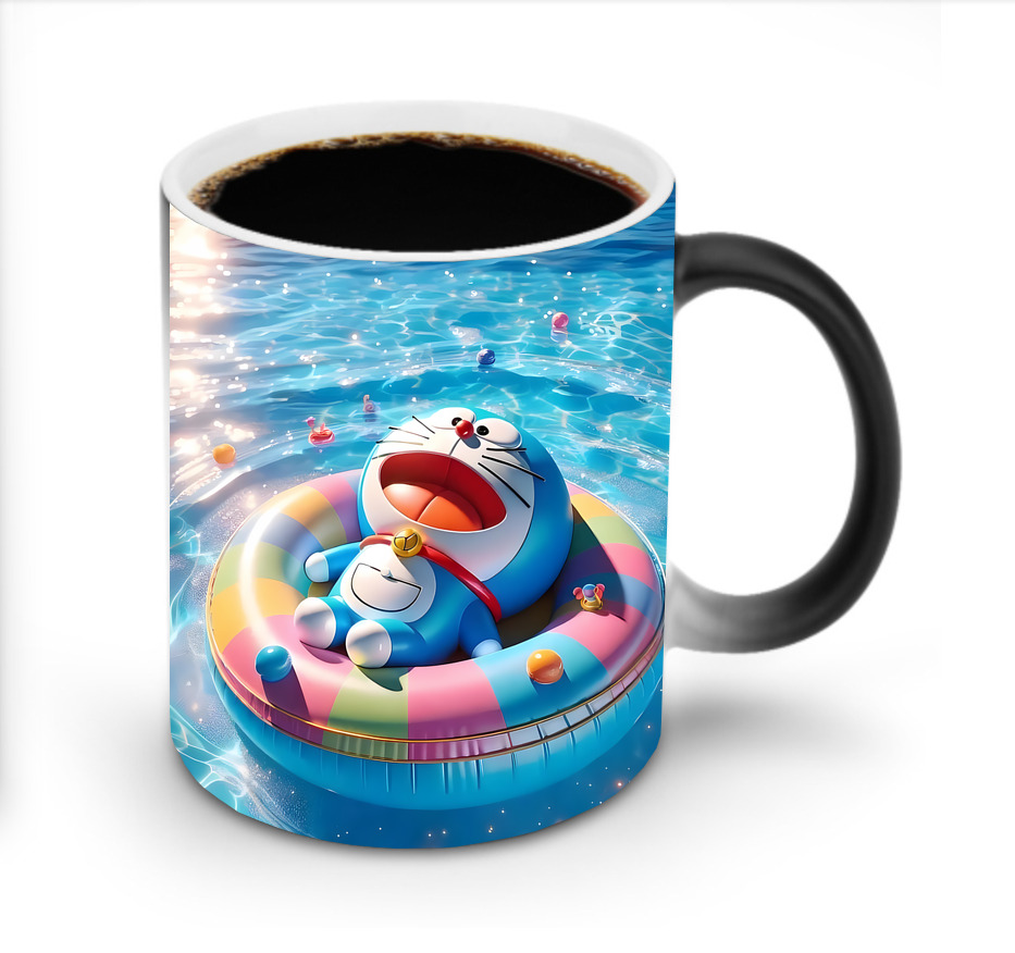 （画像用） ドラえもん Doraemon 温度変色マグカップ