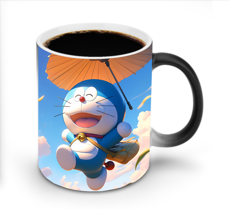 （画像用） ドラえもん Doraemon 温度変色マグカップ