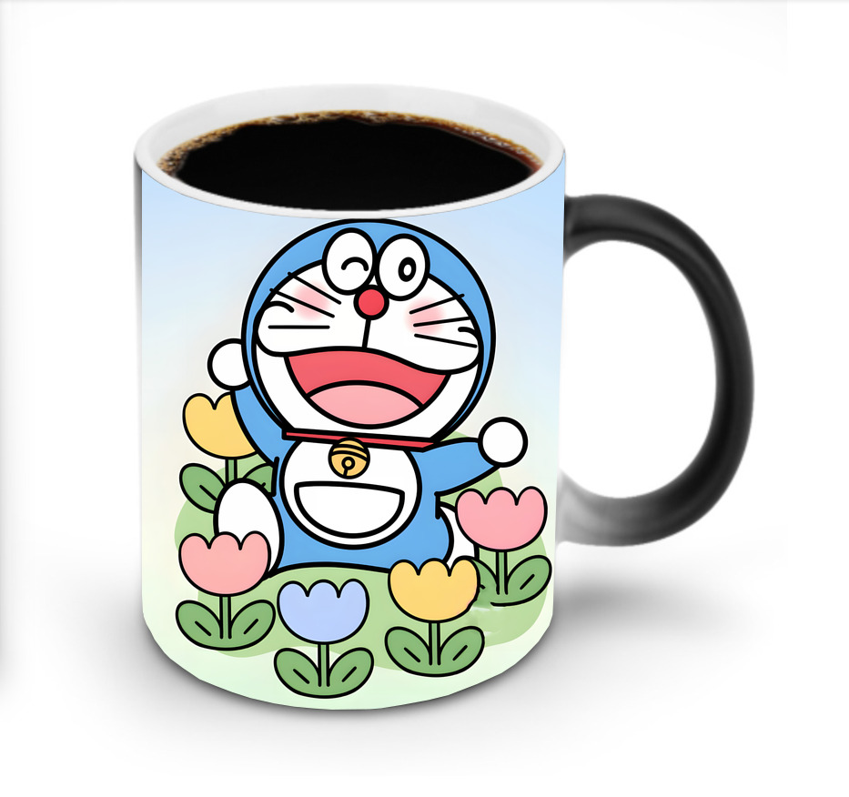 （画像用） ドラえもん Doraemon 温度変色マグカップ