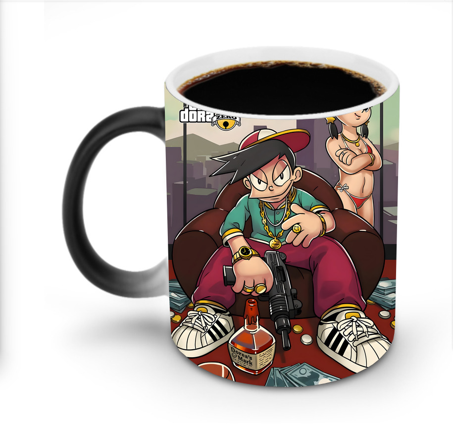 （画像用） ドラえもん Doraemon 温度変色マグカップ