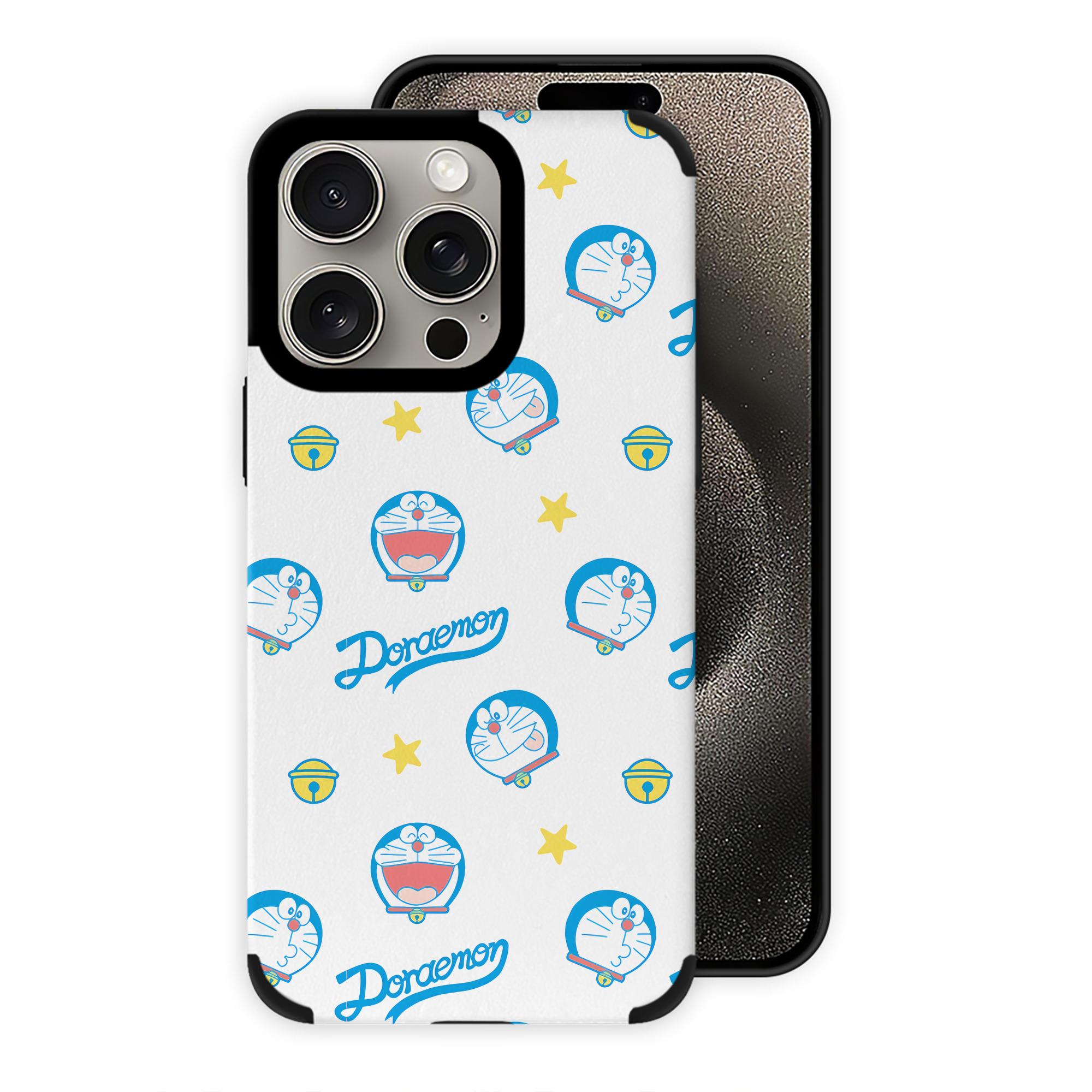 （画像用） ドラえもん Doraemon 【iPhone15ProMax対応】 PUレザー スマホケース 耐衝撃＆黄変防止
