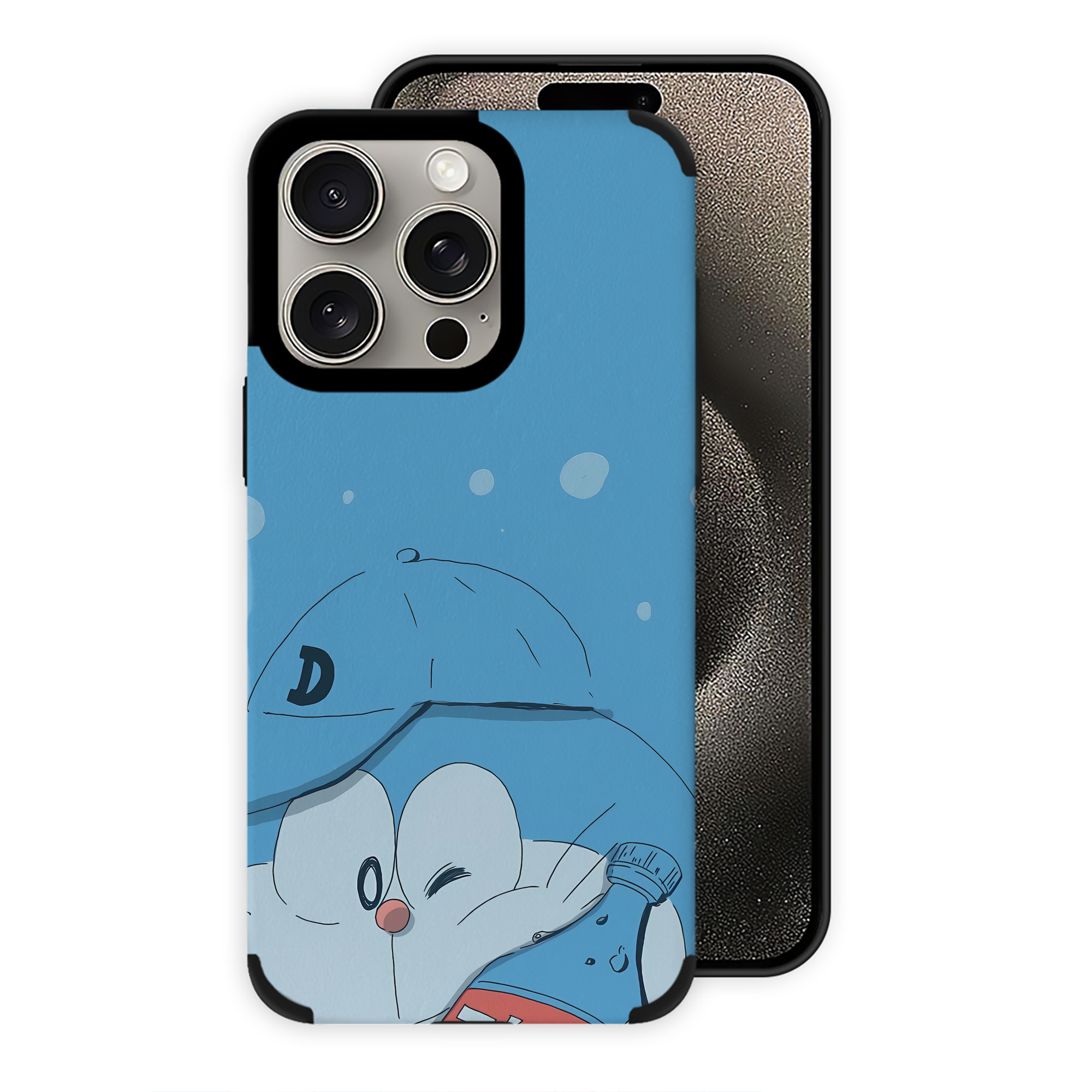 （画像用） ドラえもん Doraemon 【iPhone15ProMax対応】 PUレザー スマホケース 耐衝撃＆黄変防止