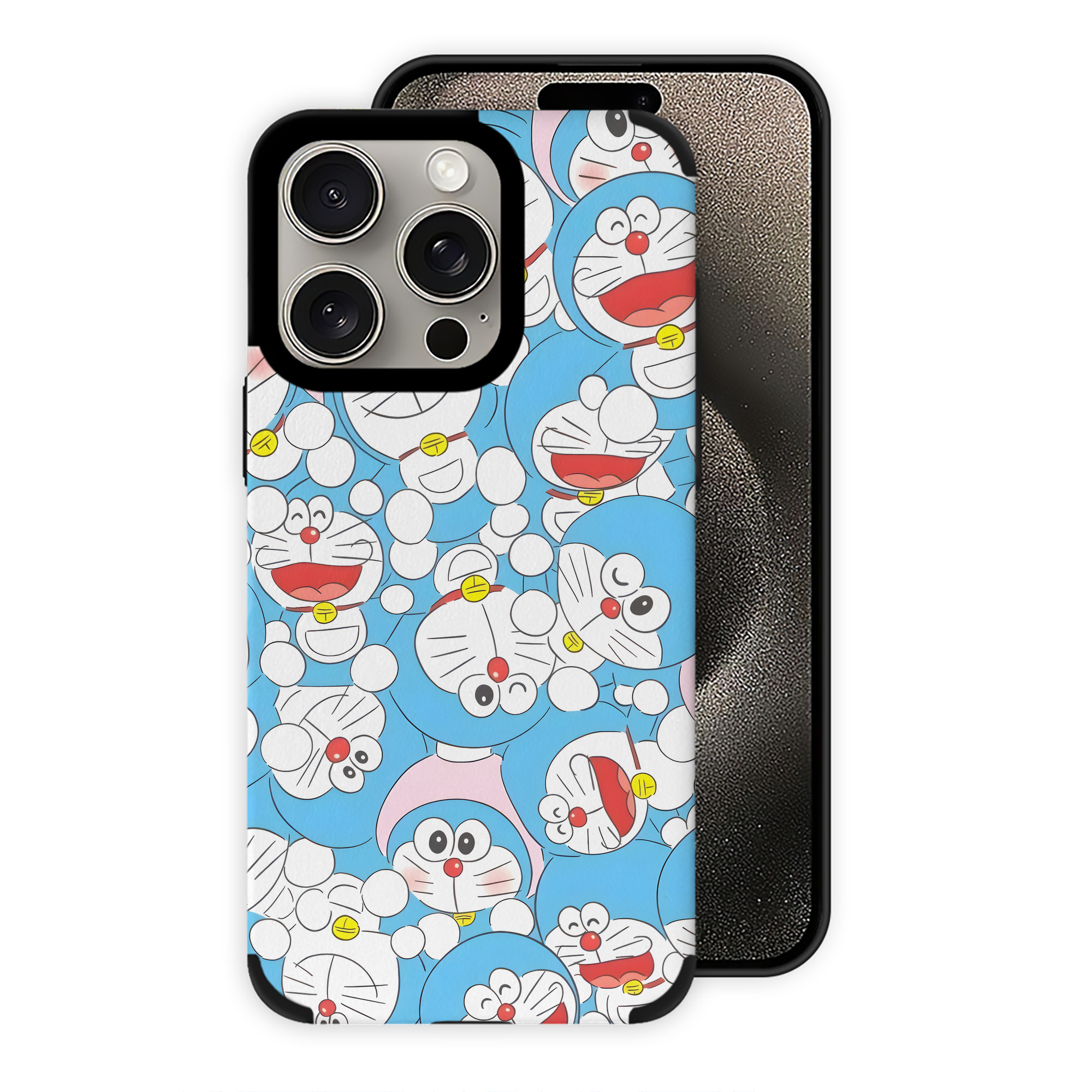 （画像用） ドラえもん Doraemon 【iPhone15ProMax対応】 PUレザー スマホケース 耐衝撃＆黄変防止