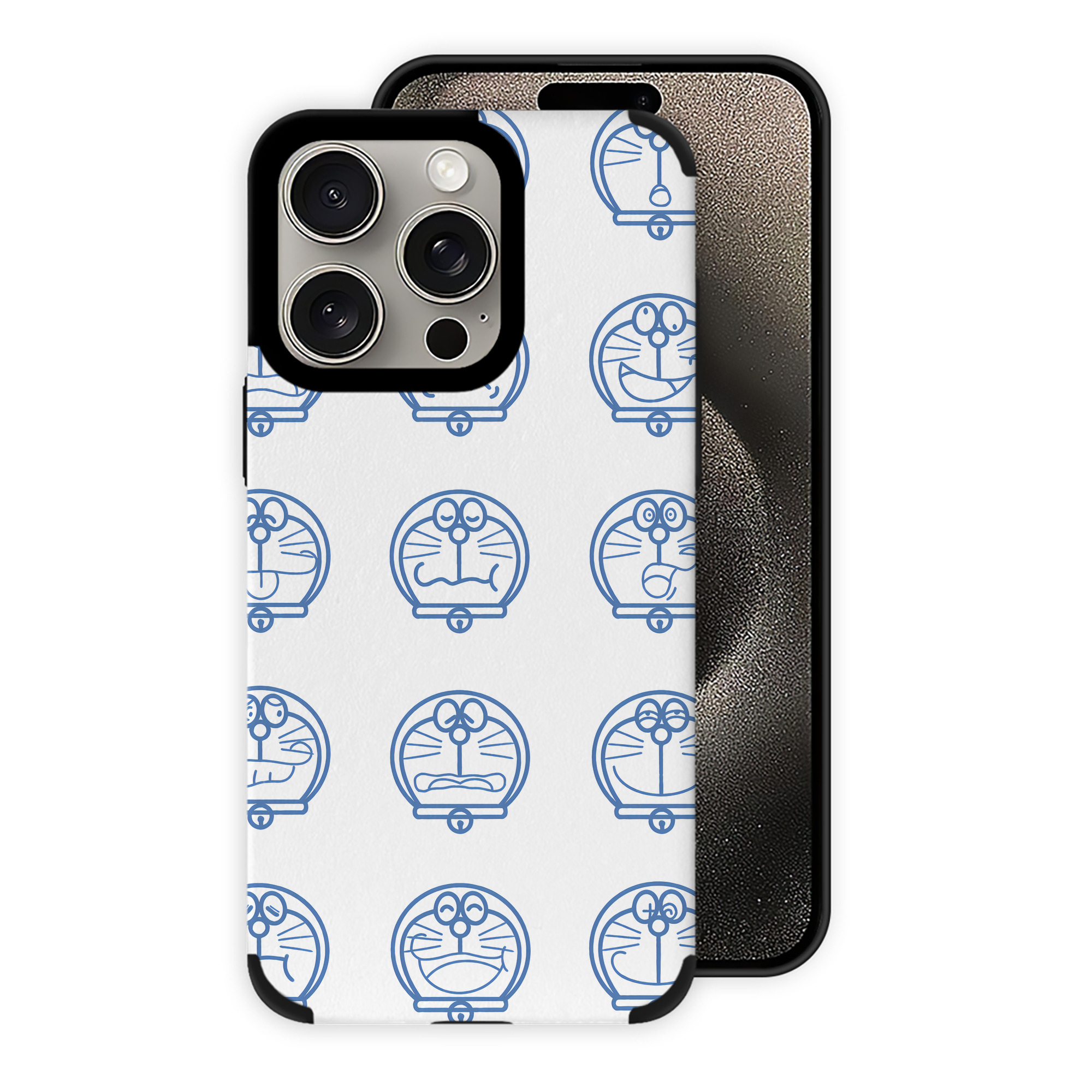 （画像用） ドラえもん Doraemon 【iPhone15ProMax対応】 PUレザー スマホケース 耐衝撃＆黄変防止