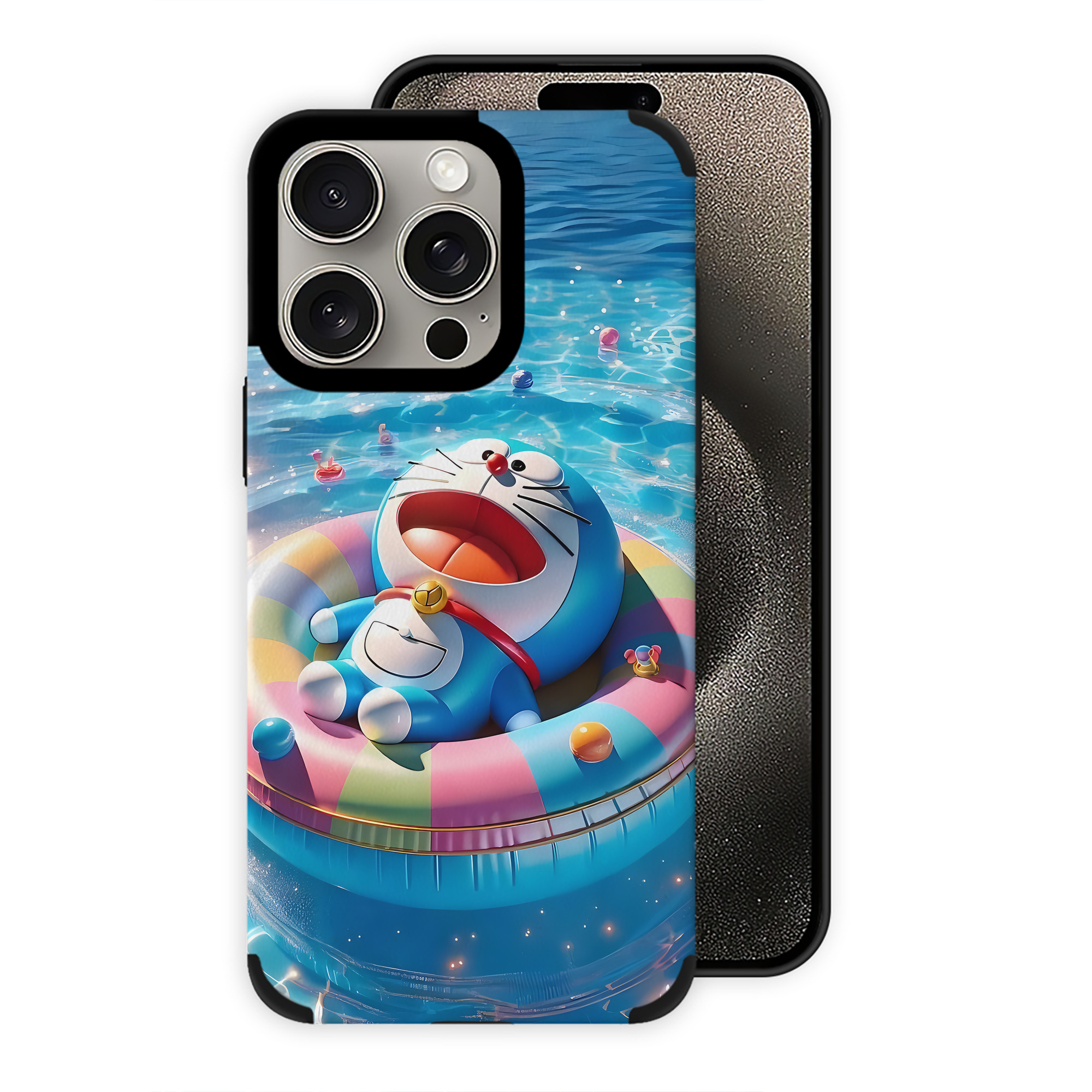 （画像用） ドラえもん Doraemon 【iPhone15ProMax対応】 PUレザー スマホケース 耐衝撃＆黄変防止