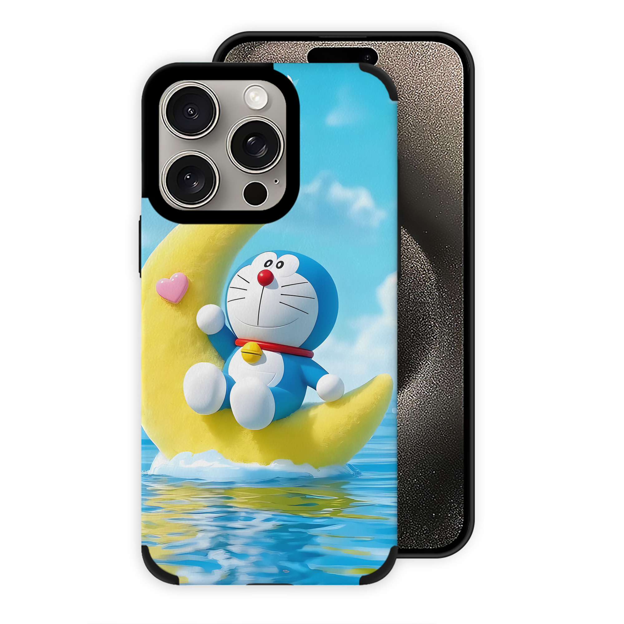 （画像用） ドラえもん Doraemon 【iPhone15ProMax対応】 PUレザー スマホケース 耐衝撃＆黄変防止