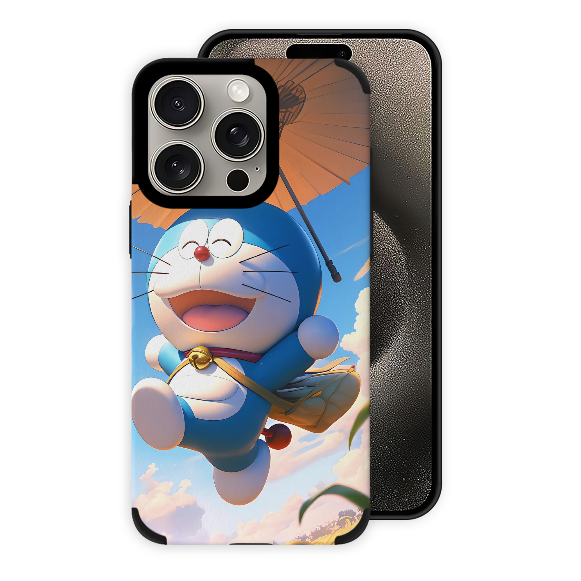 （画像用） ドラえもん Doraemon 【iPhone15ProMax対応】 PUレザー スマホケース 耐衝撃＆黄変防止