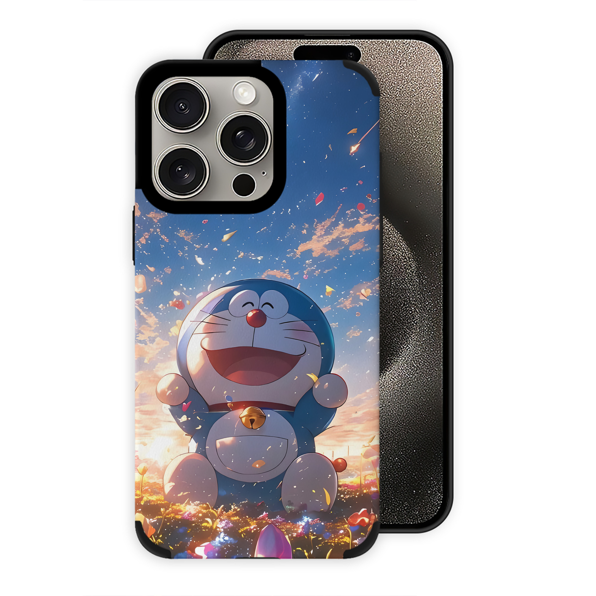 （画像用） ドラえもん Doraemon 【iPhone15ProMax対応】 PUレザー スマホケース 耐衝撃＆黄変防止