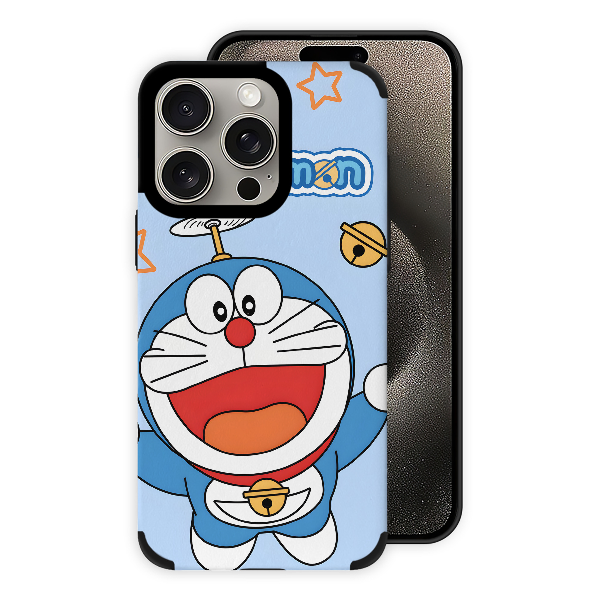 （画像用） ドラえもん Doraemon 【iPhone15ProMax対応】 PUレザー スマホケース 耐衝撃＆黄変防止