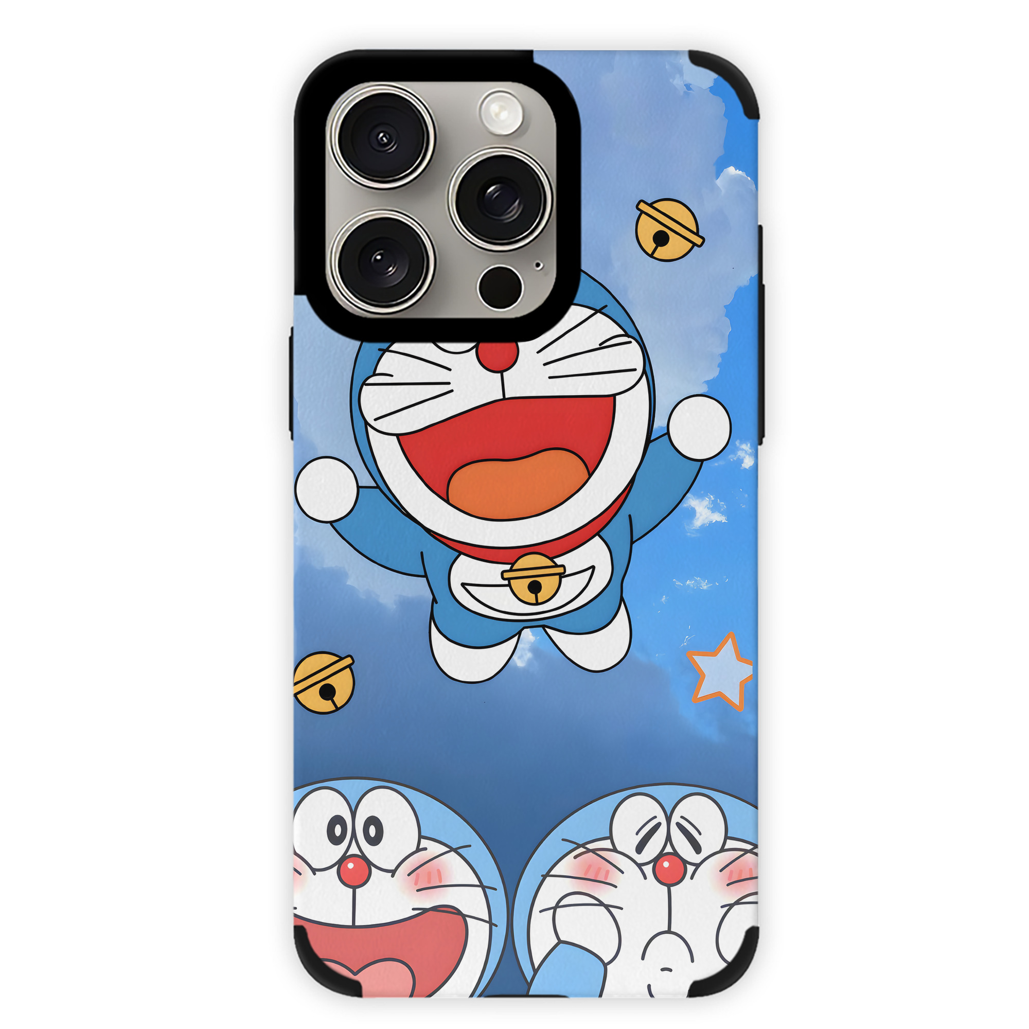 （画像用） ドラえもん Doraemon 【iPhone15ProMax対応】 PUレザー スマホケース 耐衝撃＆黄変防止