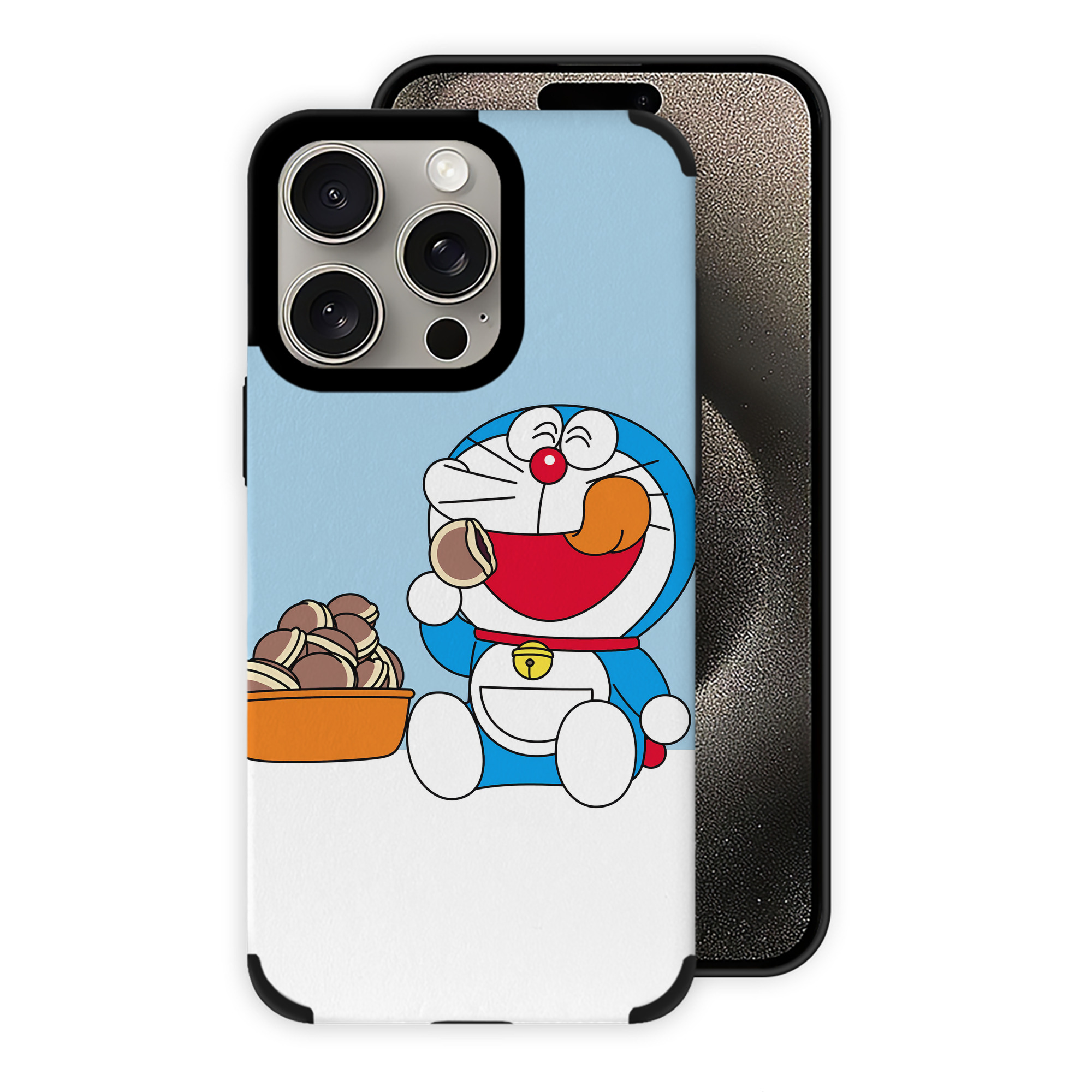 （画像用） ドラえもん Doraemon 【iPhone15ProMax対応】 PUレザー スマホケース 耐衝撃＆黄変防止