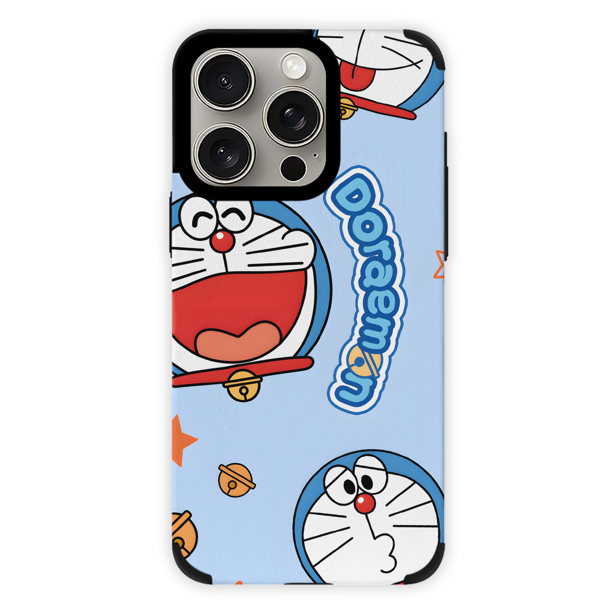 （画像用） ドラえもん Doraemon 【iPhone15ProMax対応】 PUレザー スマホケース 耐衝撃＆黄変防止